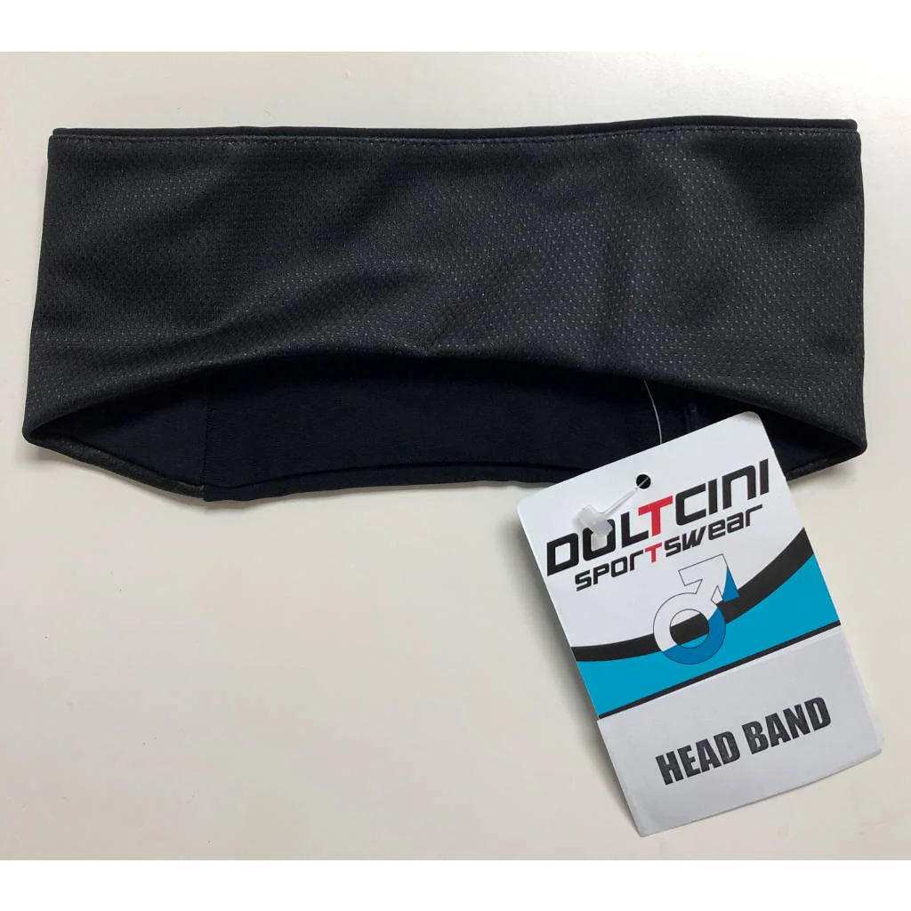 Doltcini Sportswear, Stirnband, schwarz