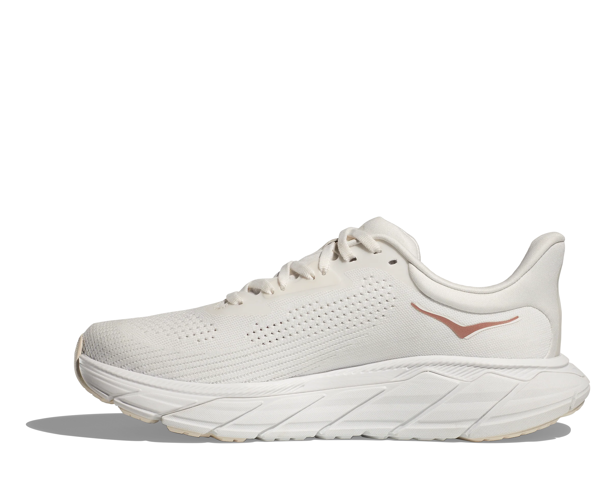 Hoka Arahi 7, Laufschuh, Damen, Blanc De Blanc/Rose Gold - Image 2
