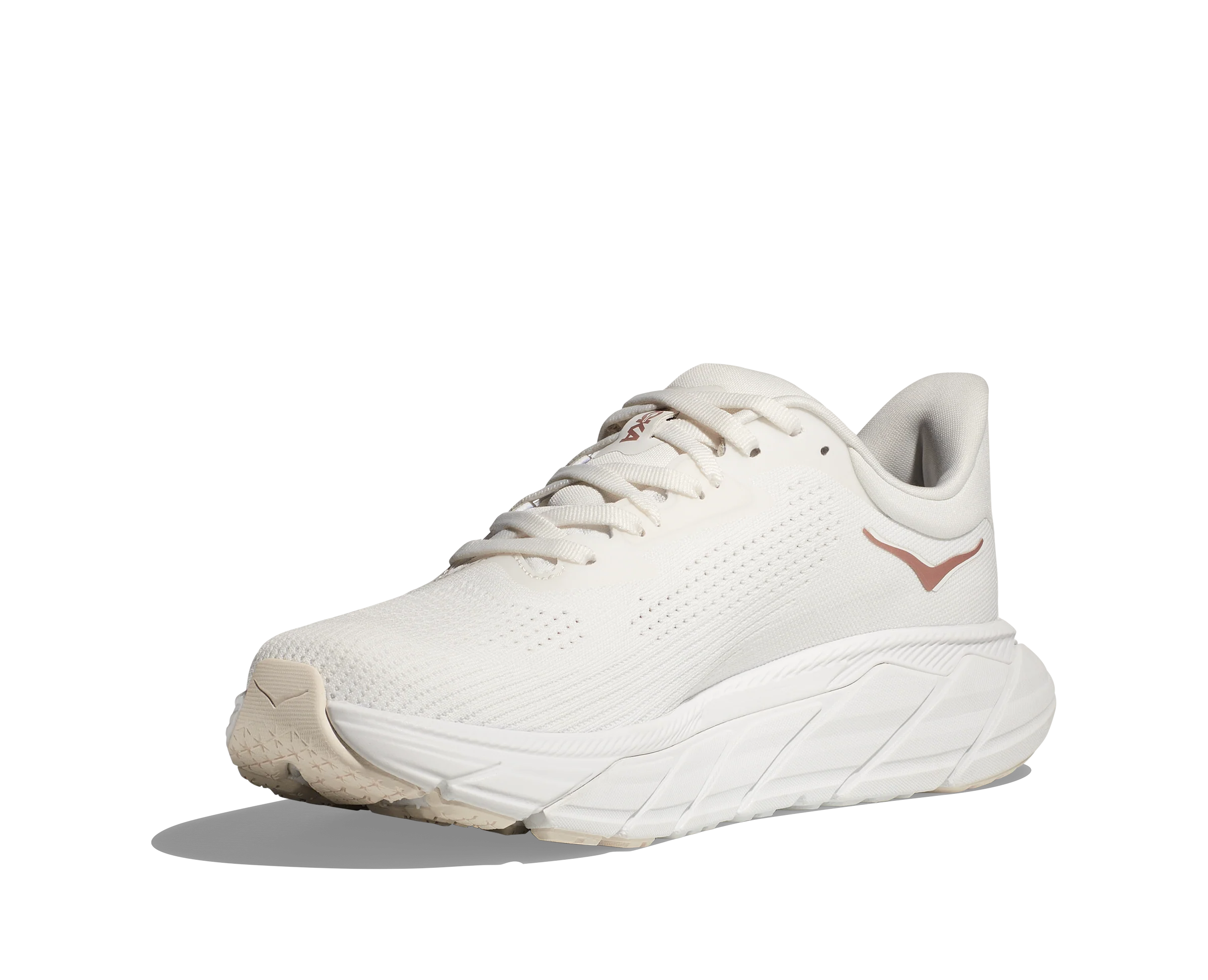 Hoka Arahi 7, Laufschuh, Damen, Blanc De Blanc/Rose Gold - Image 5