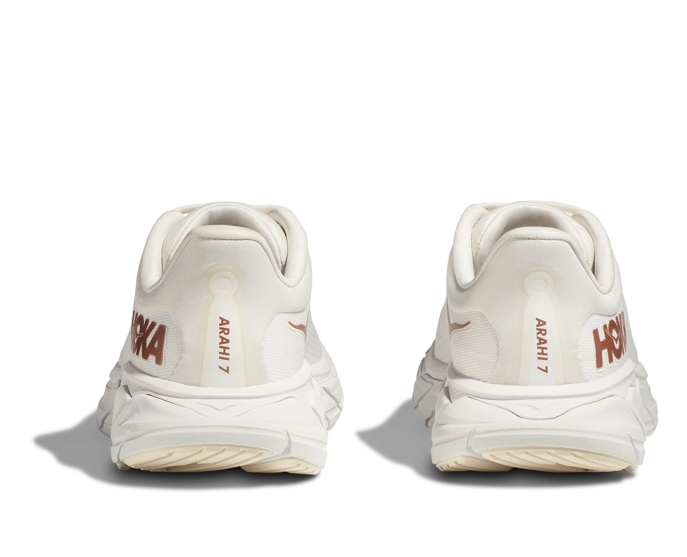 Hoka Arahi 7, Laufschuh, Damen, Blanc De Blanc/Rose Gold - Image 7