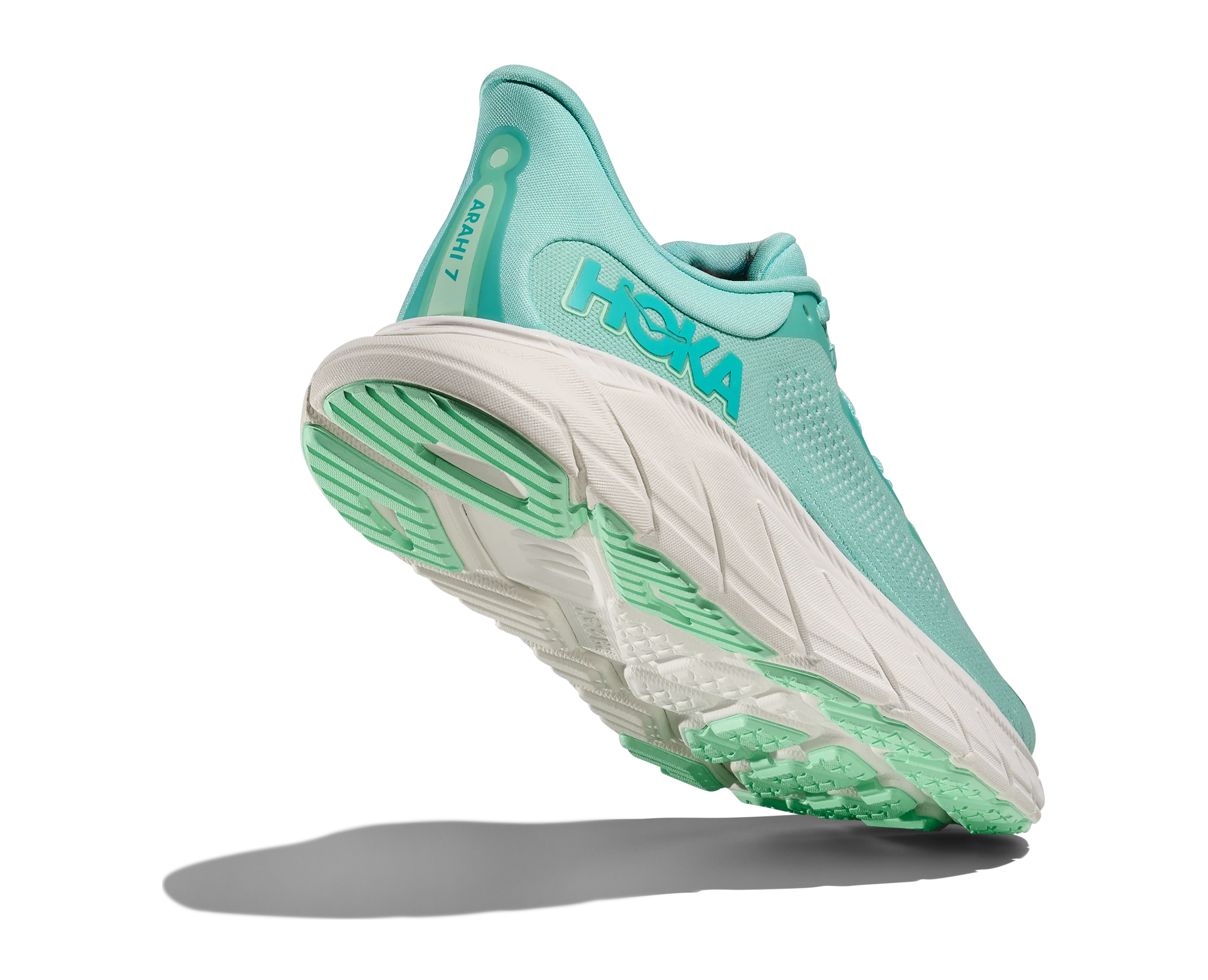 Hoka Arahi 7, Laufschuh, Damen, Blue Spark/Snow Melts - Image 4
