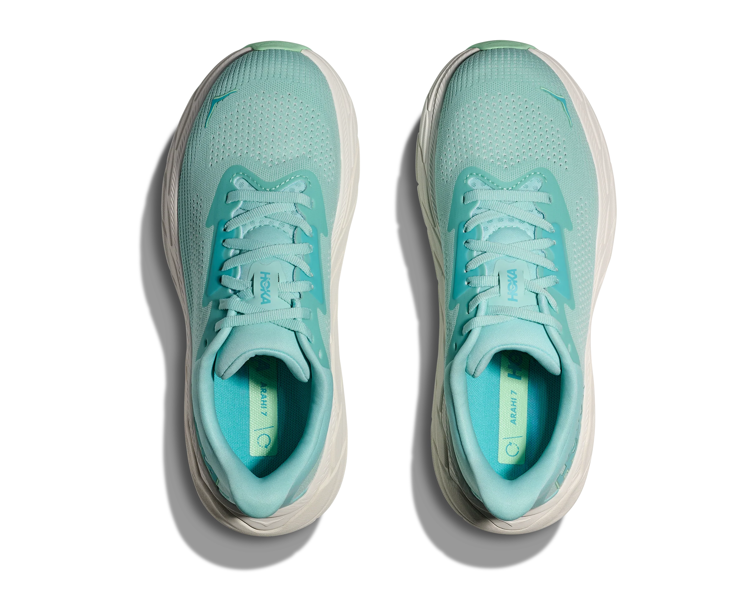 Hoka Arahi 7, Laufschuh, Damen, Blue Spark/Snow Melts - Image 6