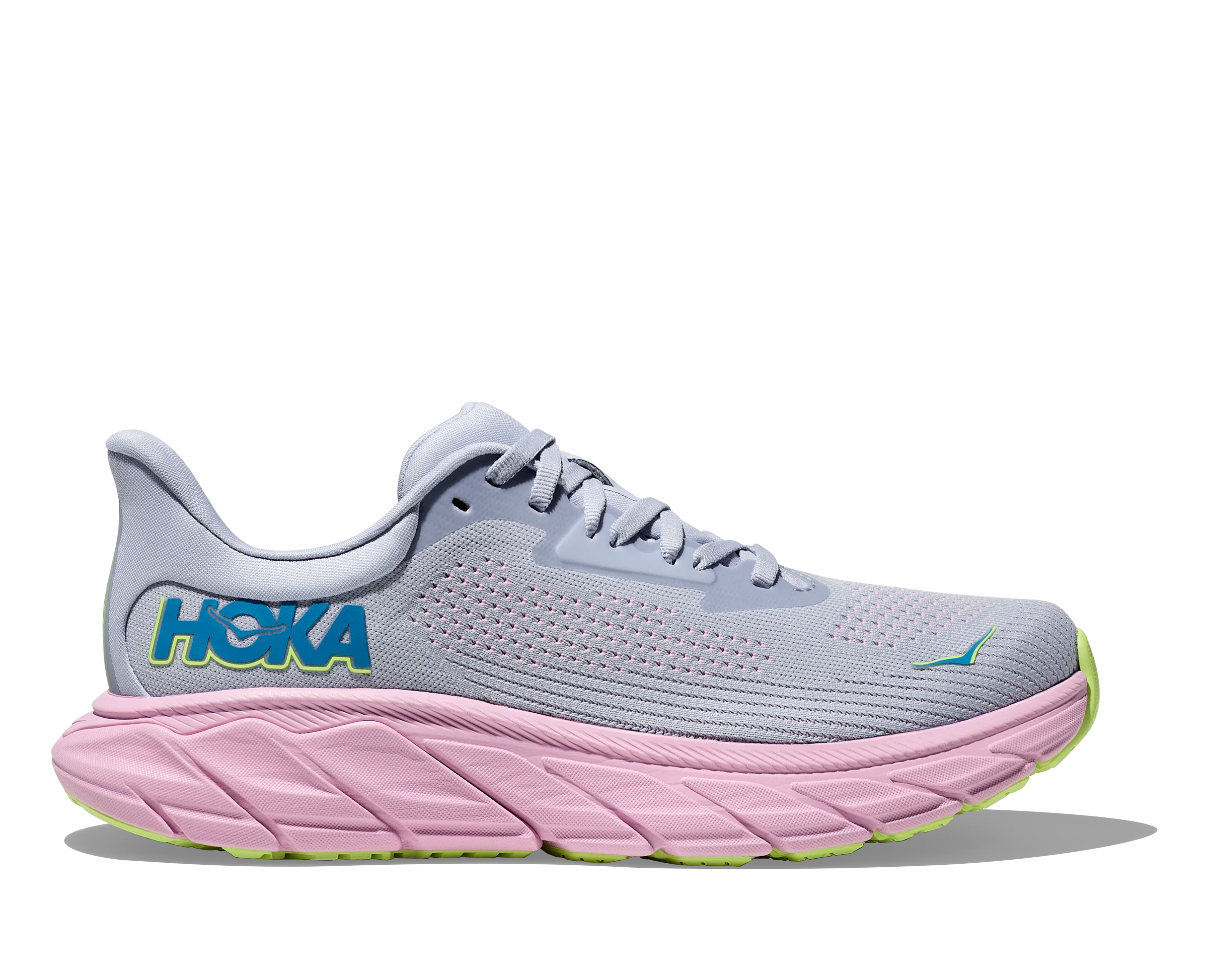 Hoka Arahi 7, Laufschuh, Damen, Gull/Pink Twilight