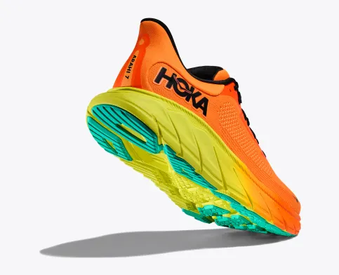 Hoka Arahi 7, Laufschuh, Damen, Electric Tangerine/Black - Image 5