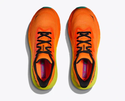 Hoka Arahi 7, Laufschuh, Damen, Electric Tangerine/Black - Image 3
