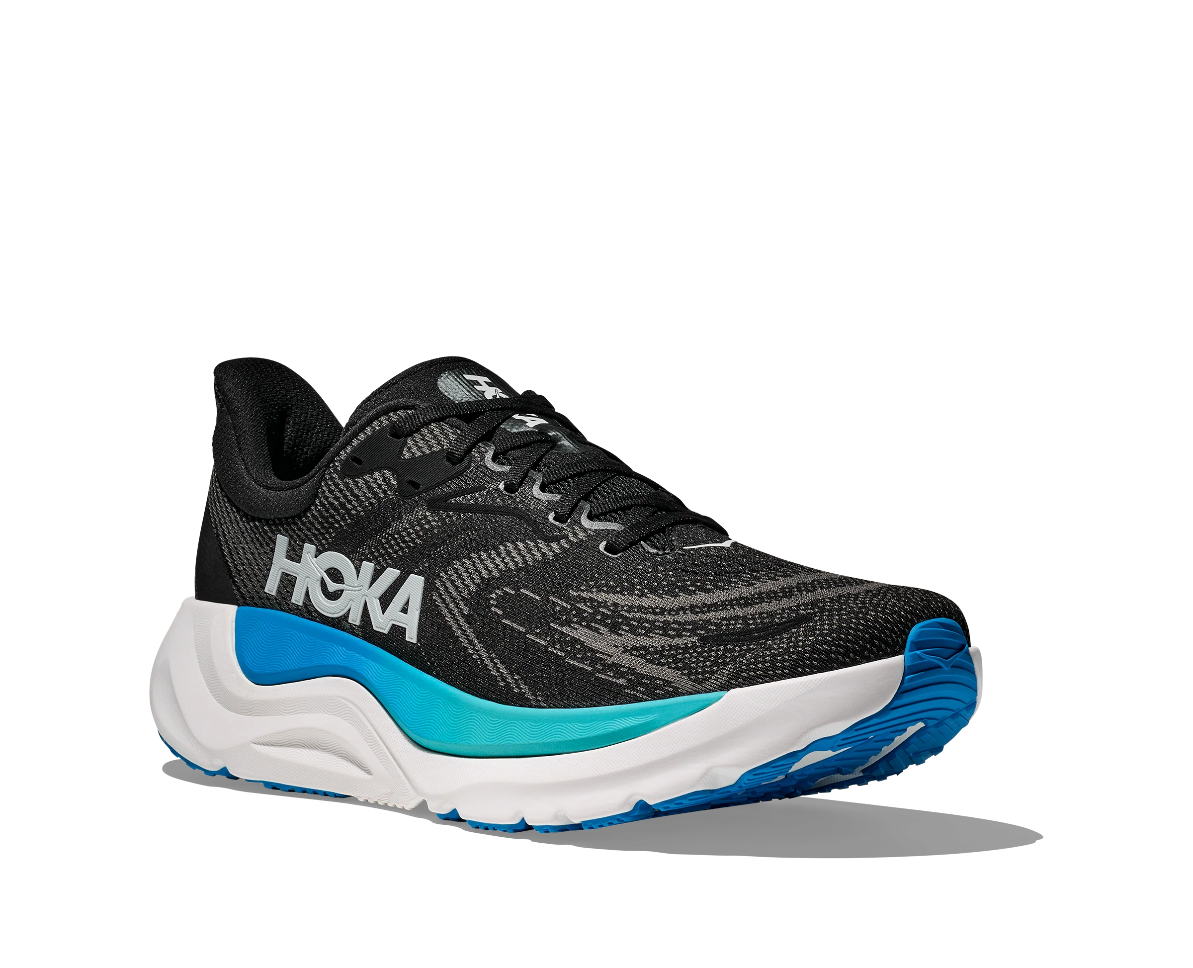 Hoka Arahi 8, Laufschuh, Herren, Black/Skyward Blue - Image 3