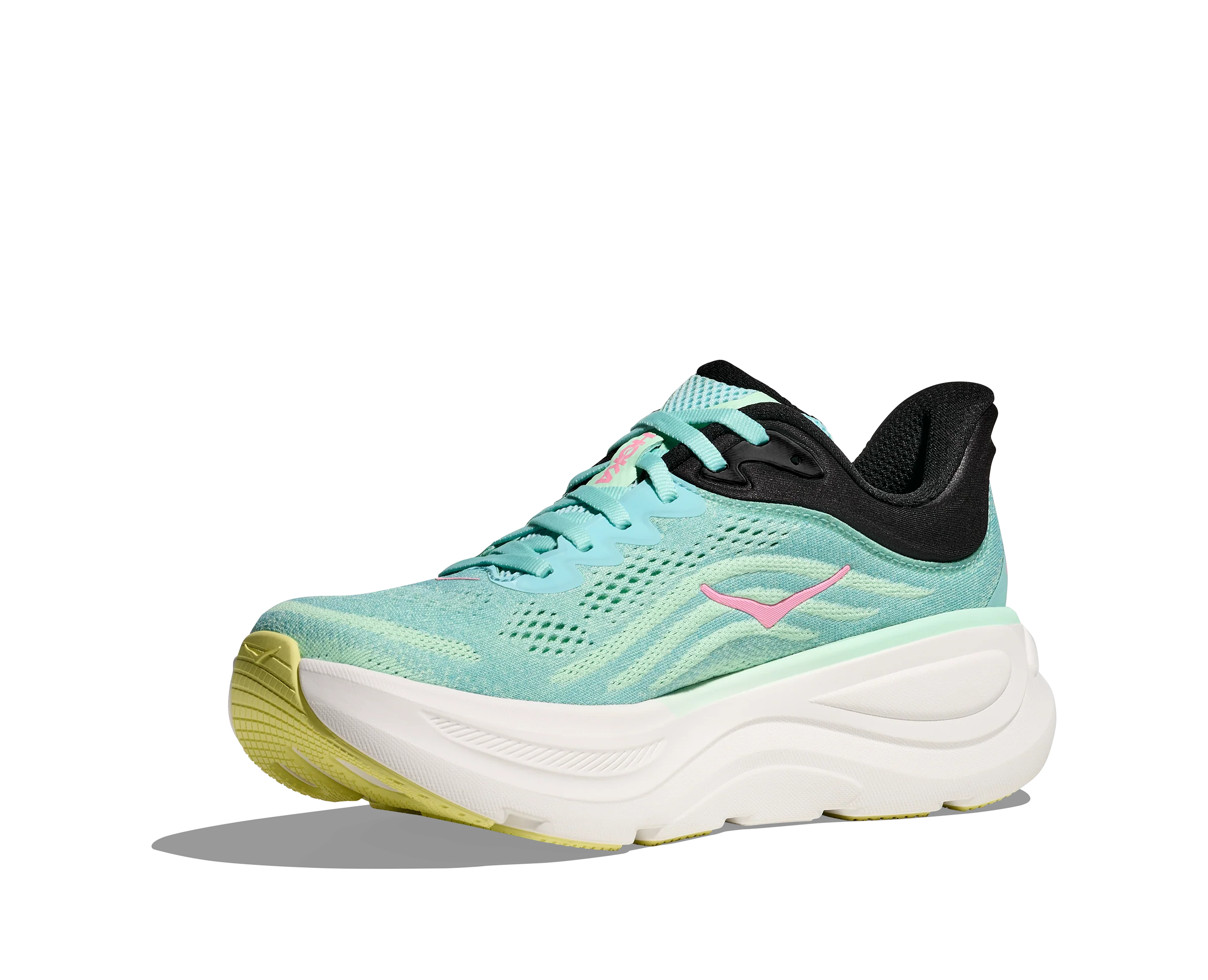 Hoka Bondi 9, Laufschuh, Damen, Blue Spark/Mint Flourite - Image 3