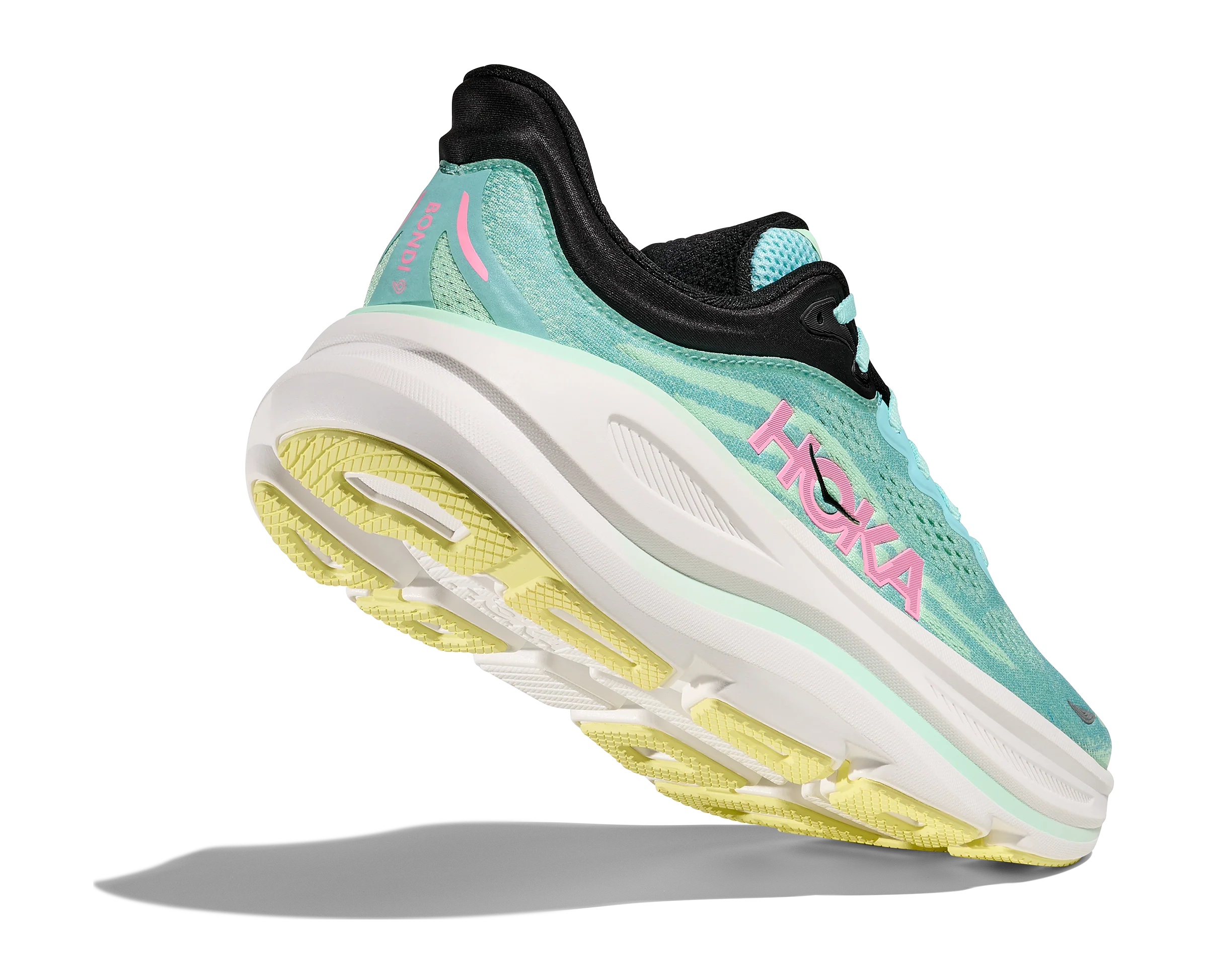 Hoka Bondi 9, Laufschuh, Damen, Blue Spark/Mint Flourite - Image 5