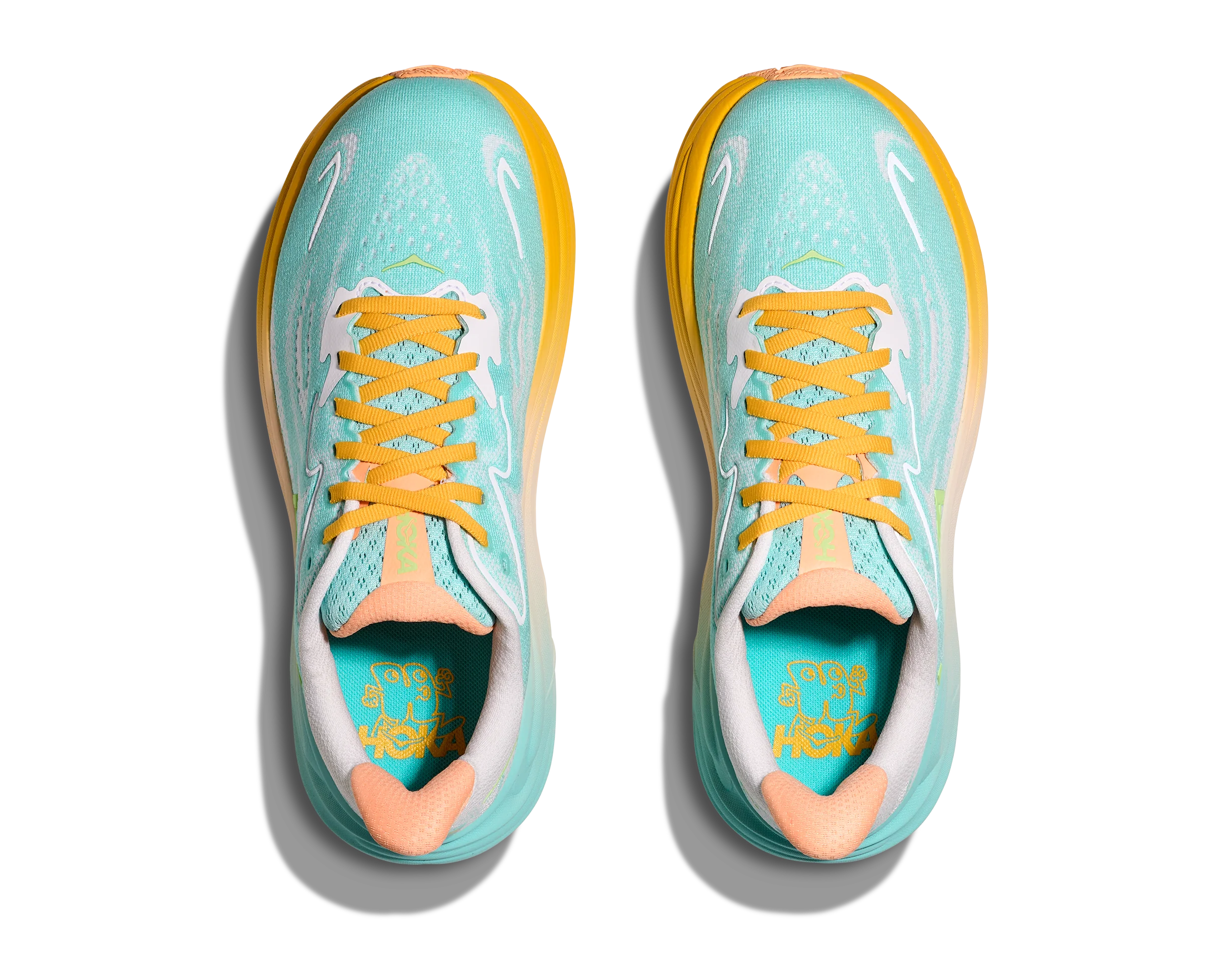 Hoka Clifton 10, Laufschuh, Damen, Blue Spark/White - Image 7
