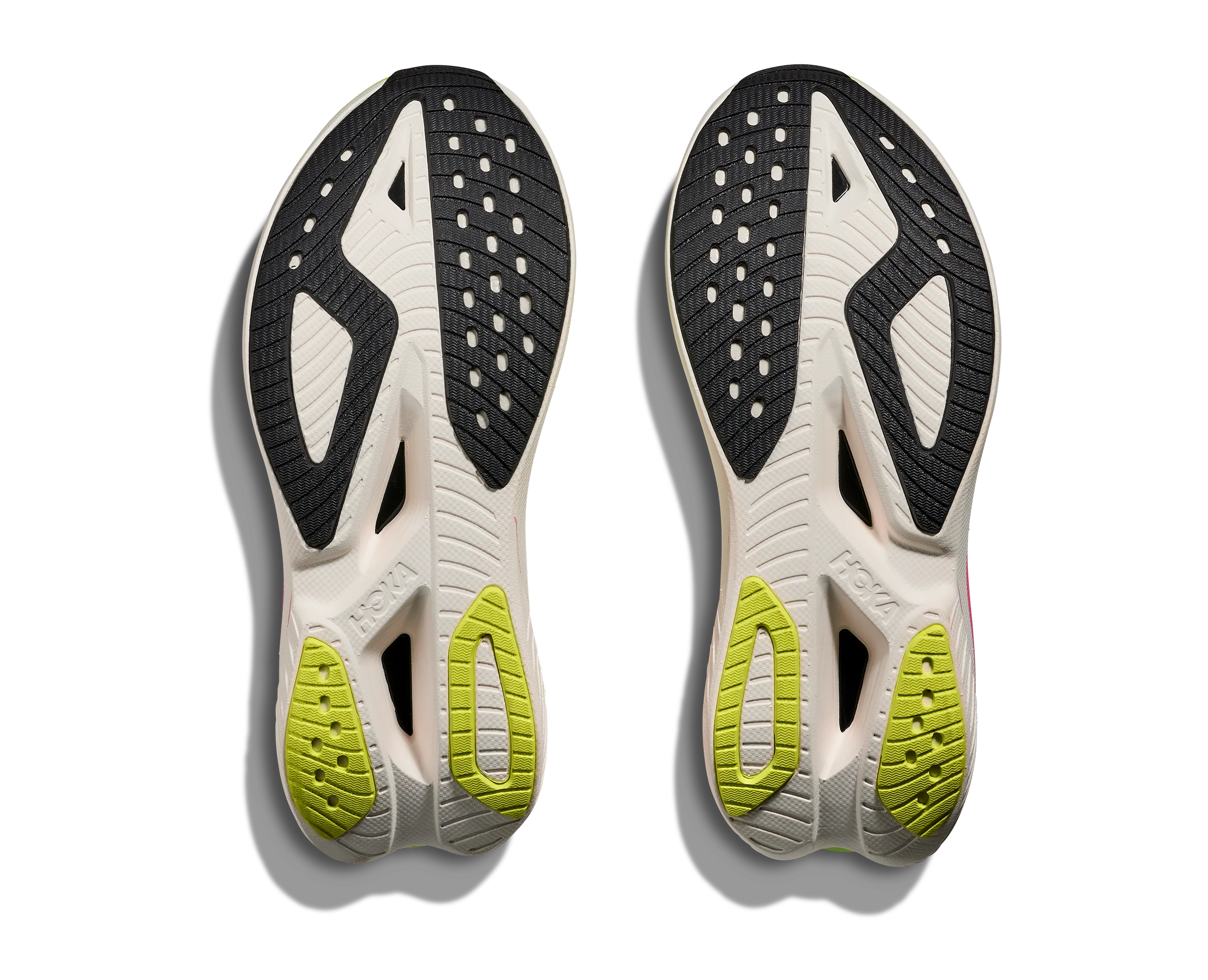 Hoka Mach X 3, Laufschuhe, Damen, White/Neon Lime - Image 8