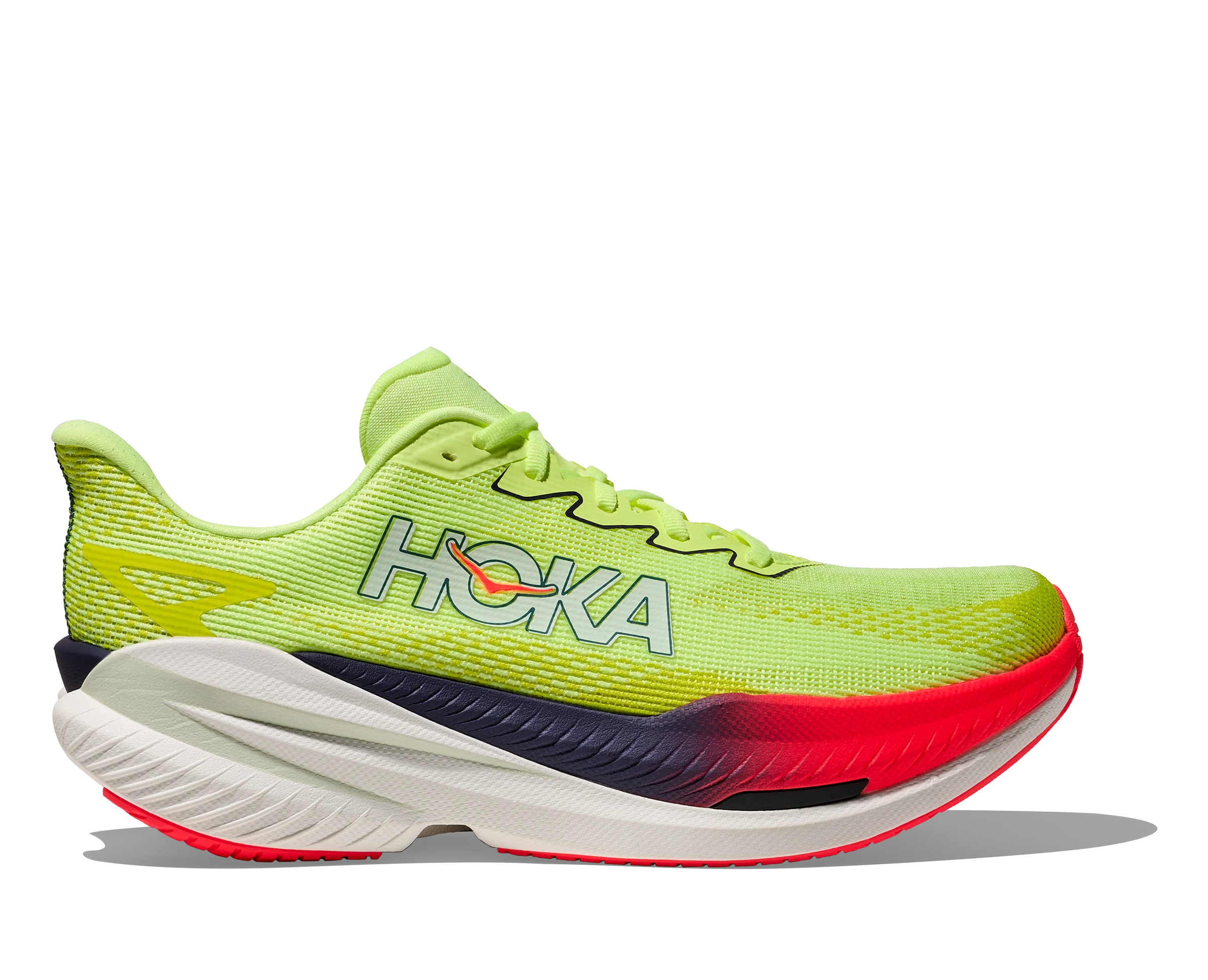 Hoka Mach X 3, Laufschuhe, Herren, Neon Yuzu/Squid Ink