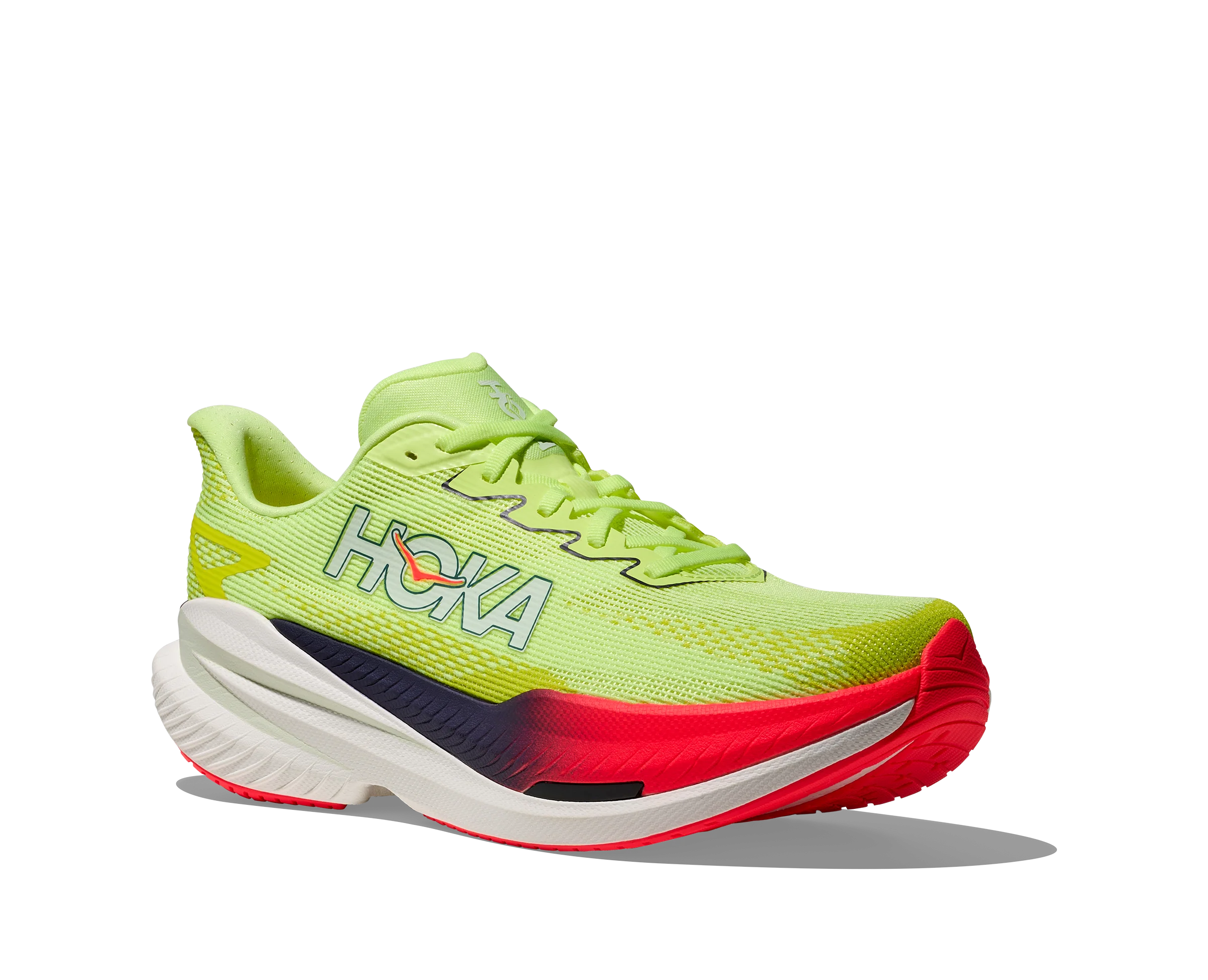 Hoka Mach X 3, Laufschuhe, Herren, Neon Yuzu/Squid Ink - Image 4