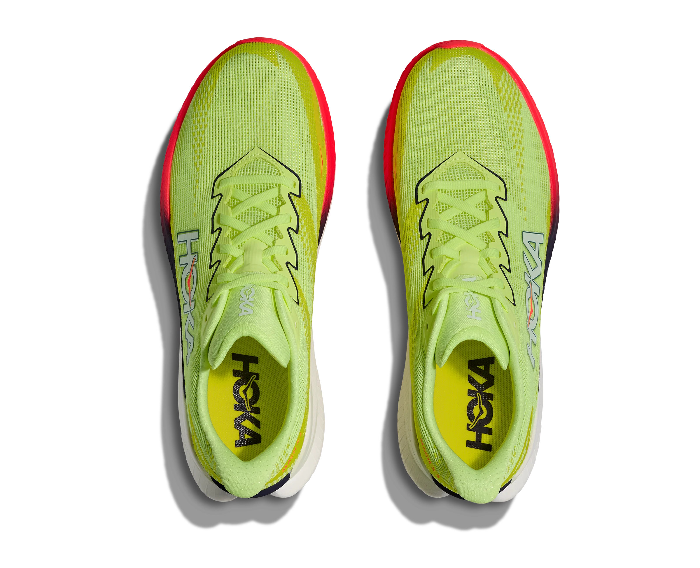 Hoka Mach X 3, Laufschuhe, Herren, Neon Yuzu/Squid Ink - Image 7