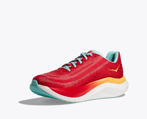 Hoka Mach X, Laufschuhe, Herren, Cerise / Cloudless - Image 4