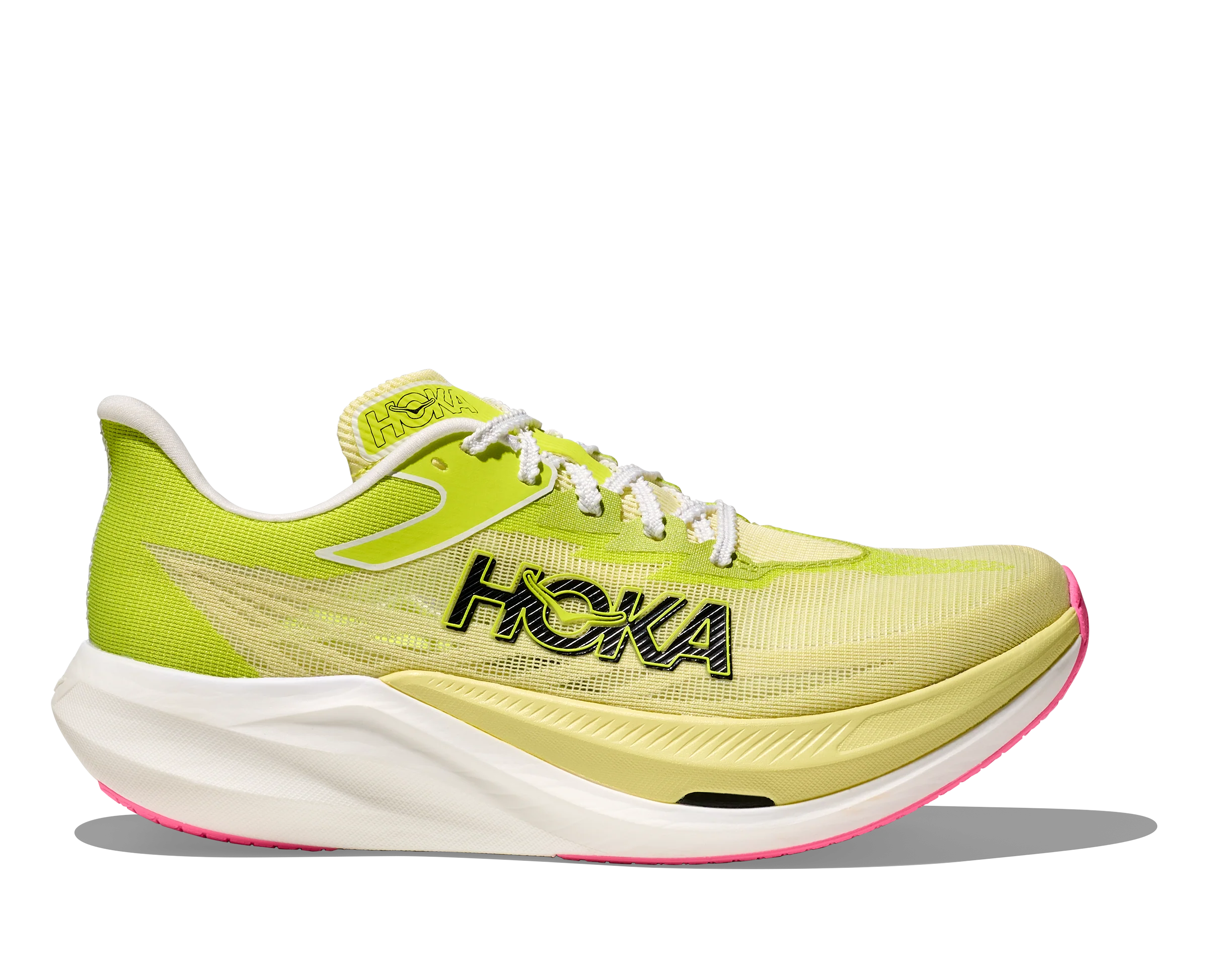 Hoka Rocket X 3, Laufschuh, unisex, Sunlight/Neon Hoka Citrus