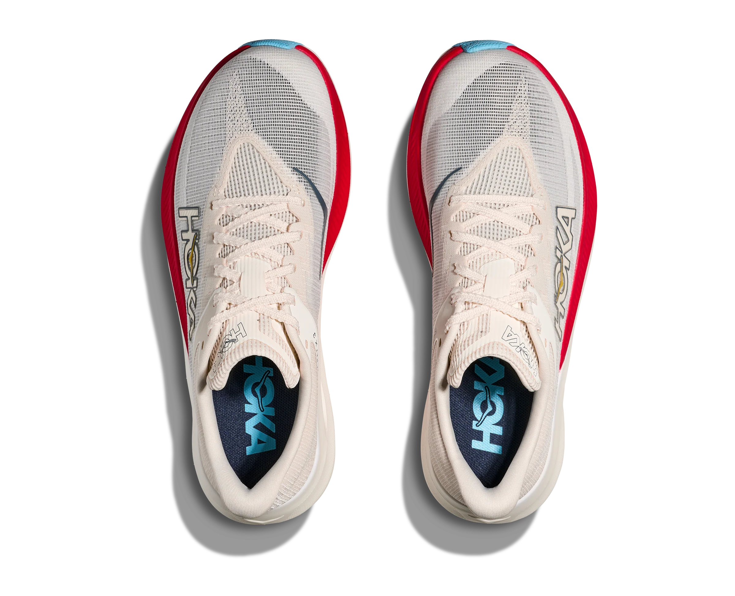 Hoka Rocket X 3, Laufschuh, unisex, Alabaster/Frost - Image 7