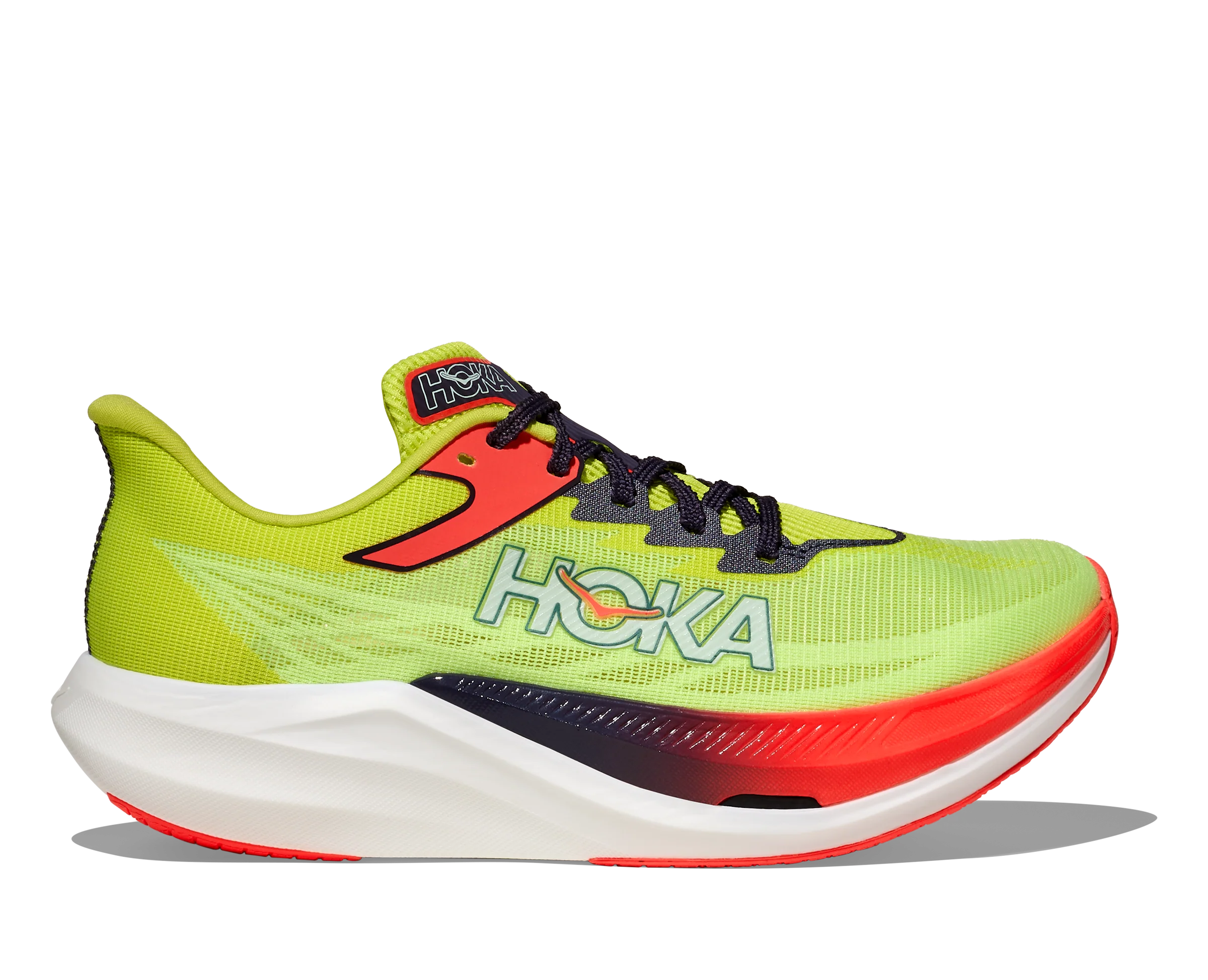 Hoka Rocket X 3, Laufschuh, unisex, Neon Yuzu/Squid Ink
