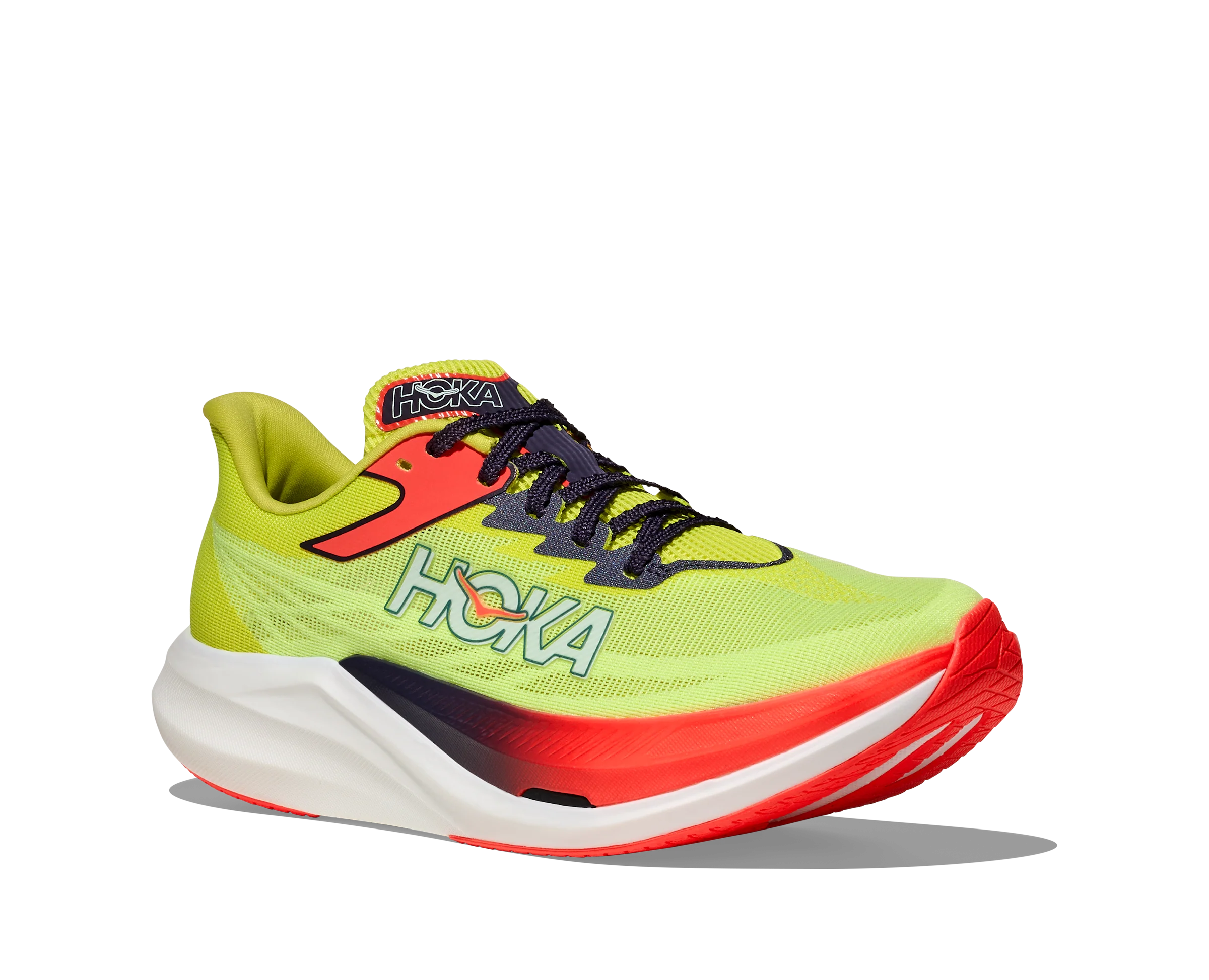 Hoka Rocket X 3, Laufschuh, unisex, Neon Yuzu/Squid Ink - Image 4