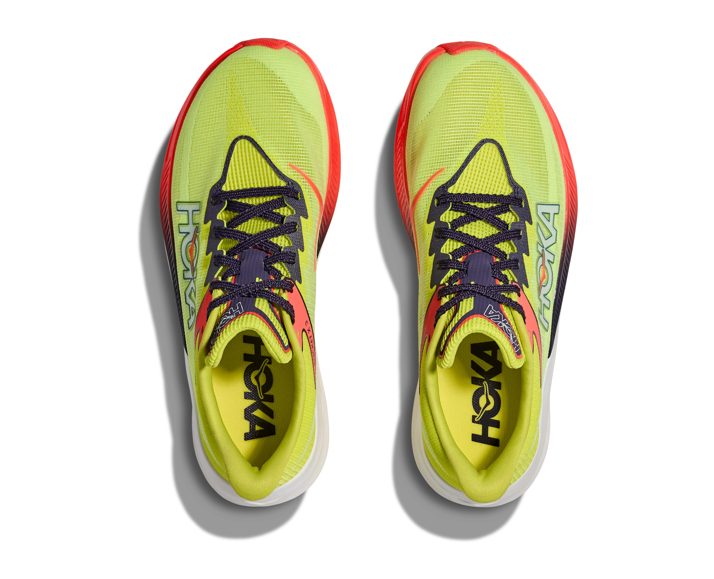 Hoka Rocket X 3, Laufschuh, unisex, Neon Yuzu/Squid Ink - Image 7