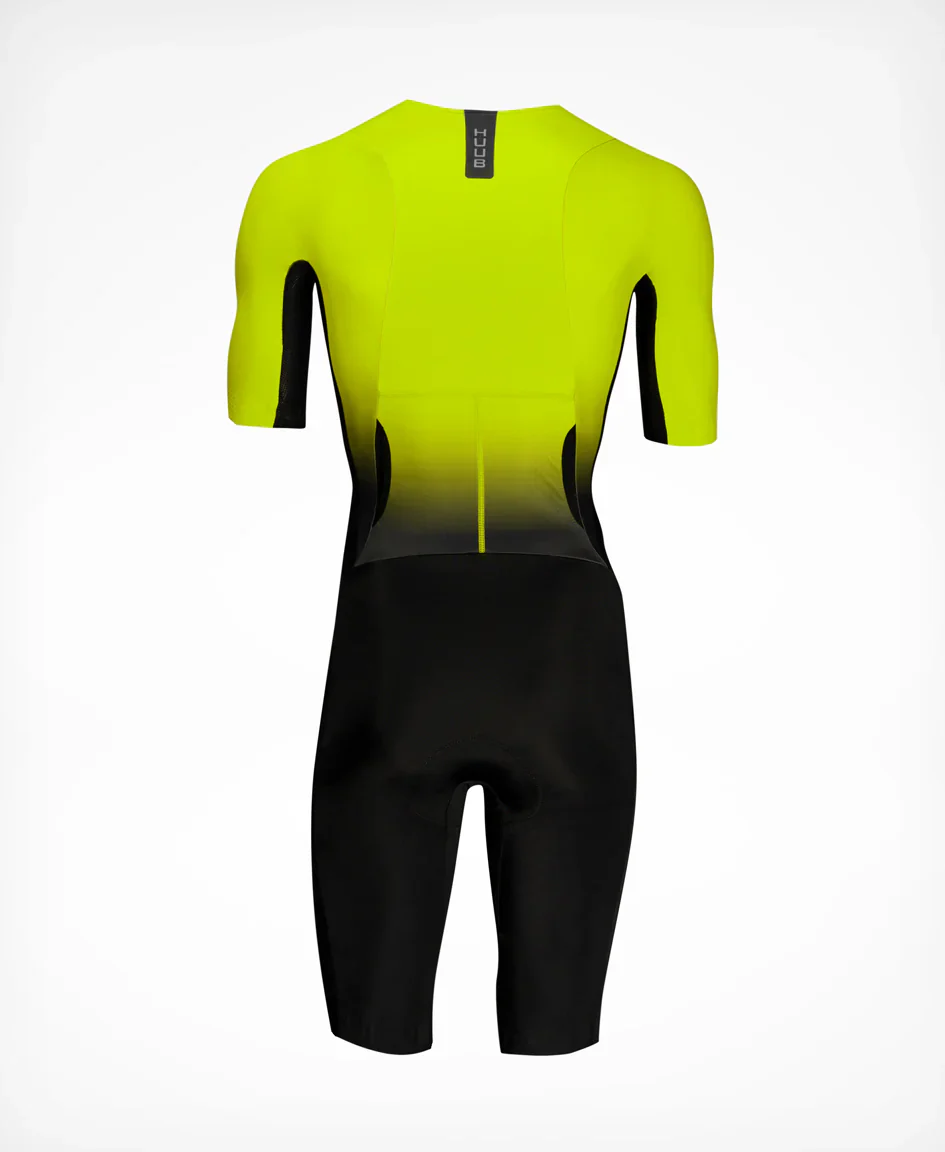 Huub Collective TriSuit, Herren, Fluo Yellow/Black - Image 3