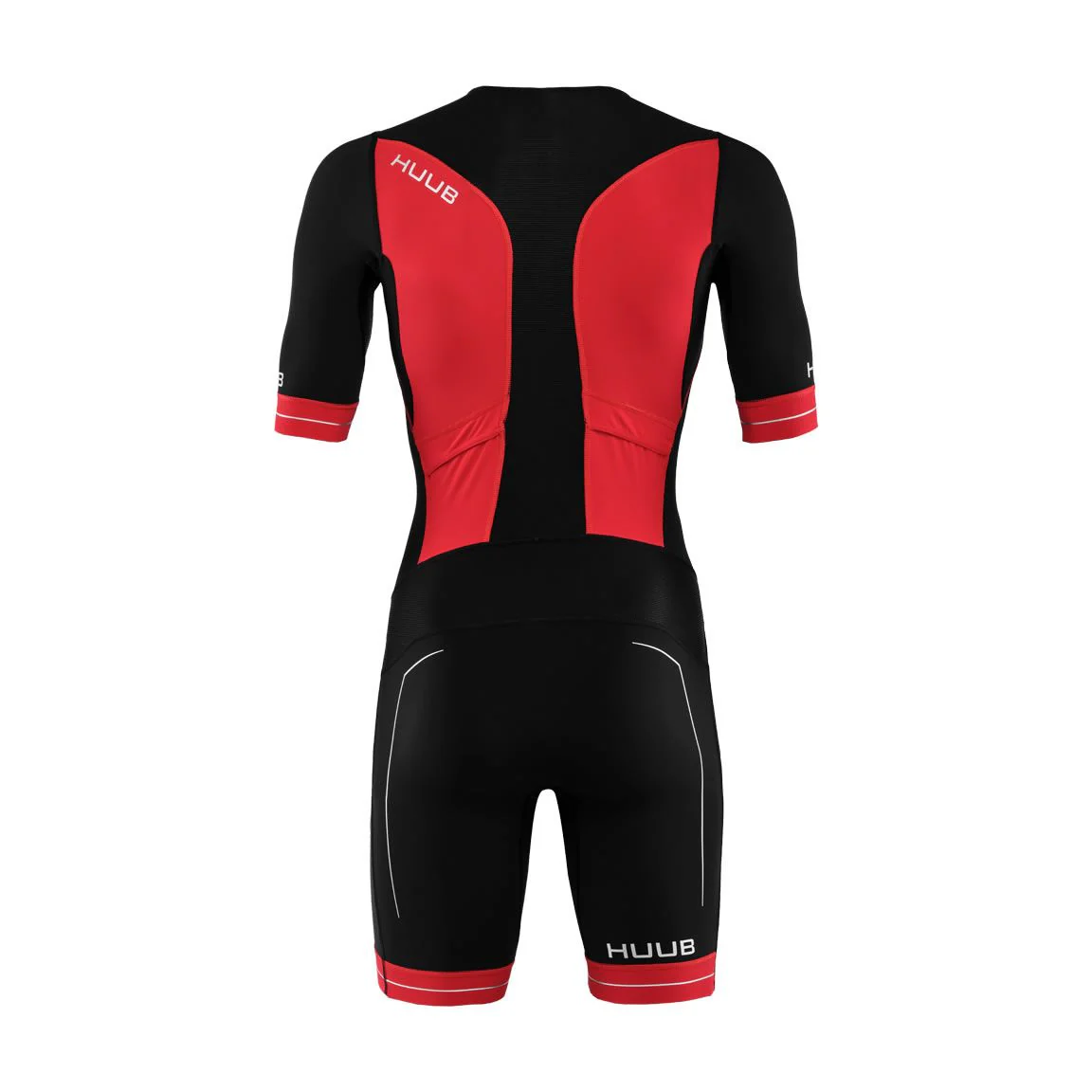 Huub RaceLine Long Course TriSuit, Herren, schwarz/rot - Image 3