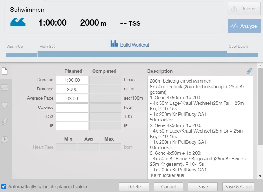 Trainingsplan Triathlon: 16 Wochen Olympische Distanz - Level Einsteiger/Finisher - Image 5