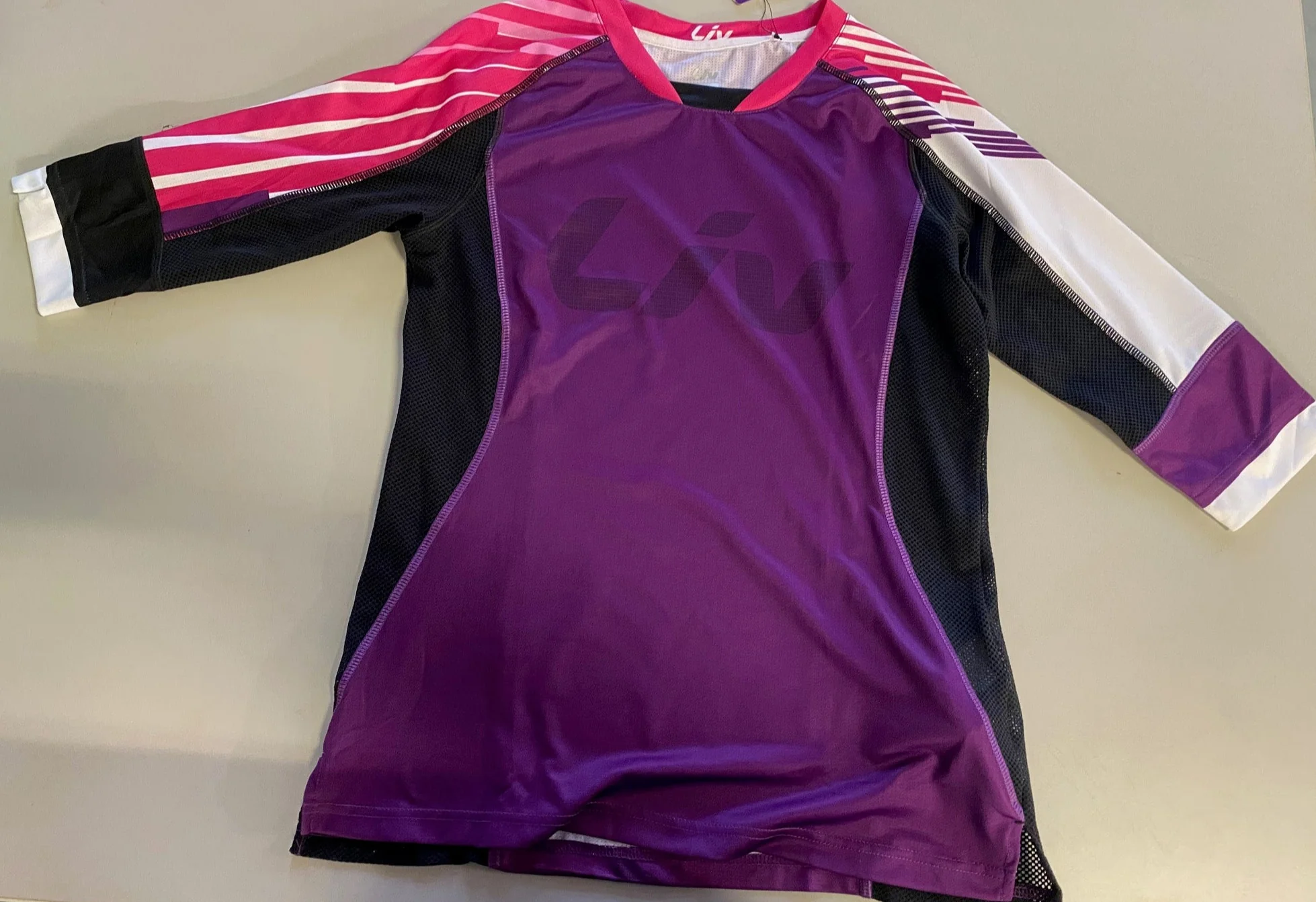 Liv Tangle 3/4 L Off-Road Jersey, Damen, Fahrradtrikot, purple/fuchsia, Größe M