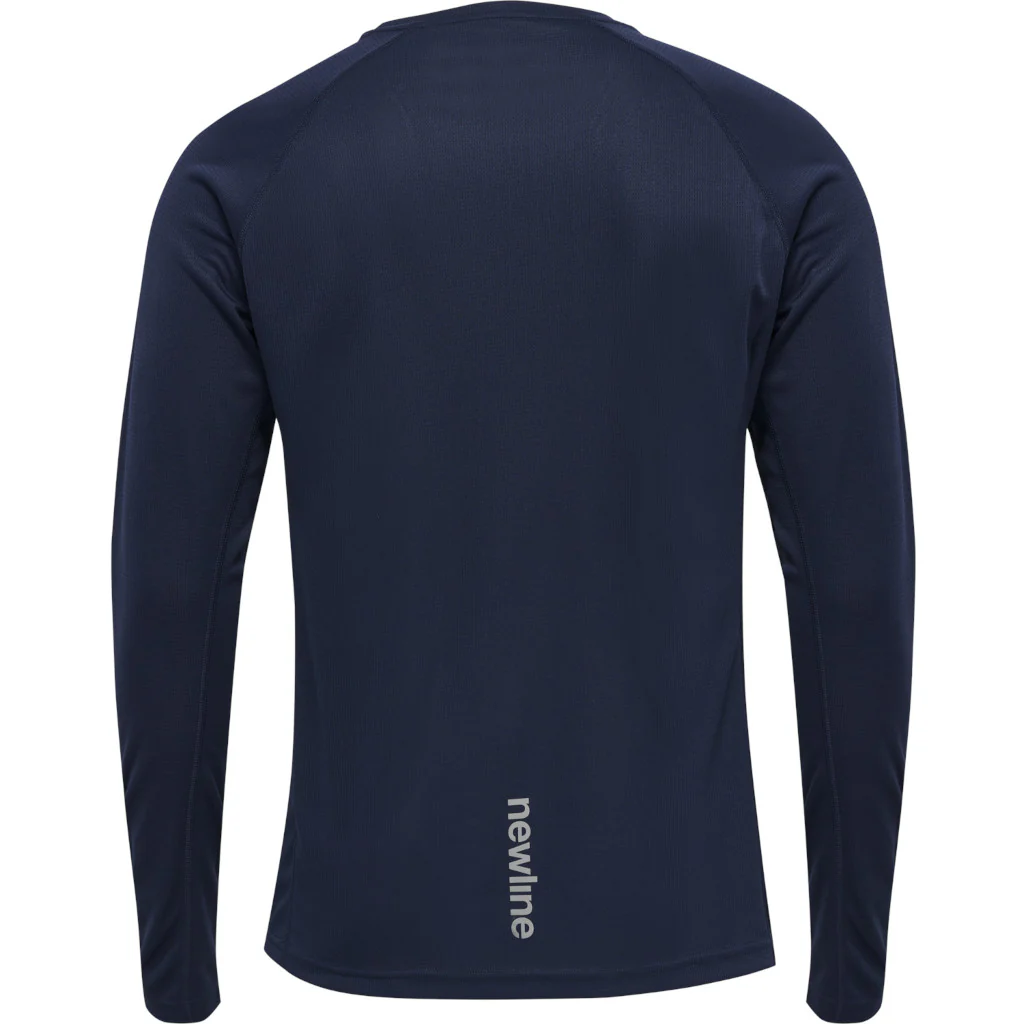Newline Men Core Running T-Shirt L/S, Herren, black iris, dunkelblau - Image 2