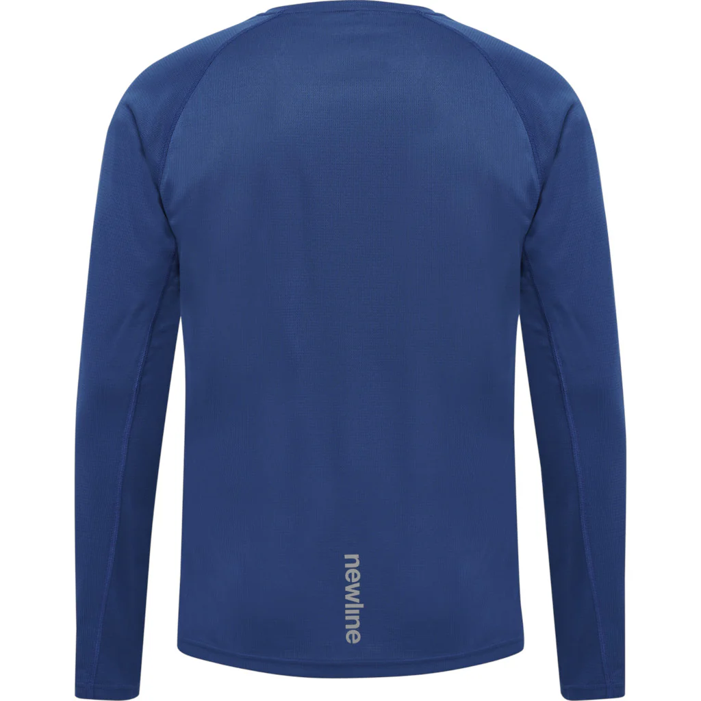 Newline Men Core Running T-Shirt L/S, Herren, true blue, blau - Image 2