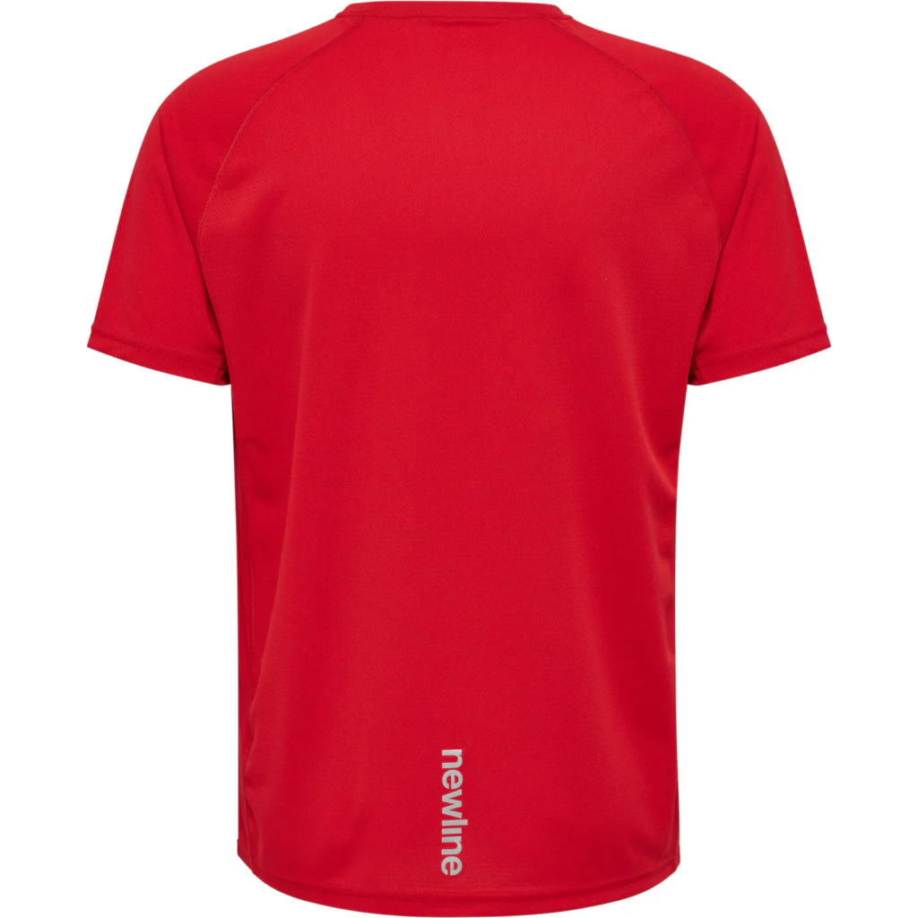 Newline Men Core Running T-Shirt S/S, Herren, tango red, rot - Image 2