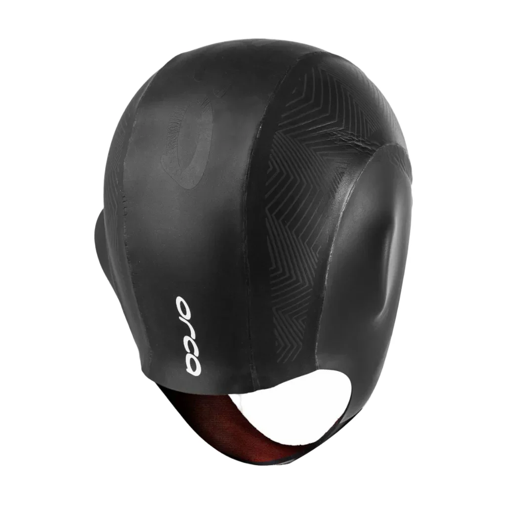 Orca Neopren Thermal Swim Cap, Schwimmkappe, Badekappe, Kappe, Mütze, schwarz - Image 2