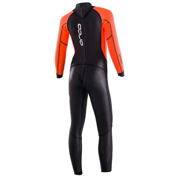 Orca Openwater Squad Kids Wetsuit, Neoprenanzug Kinder, schwarz/orange - Image 2