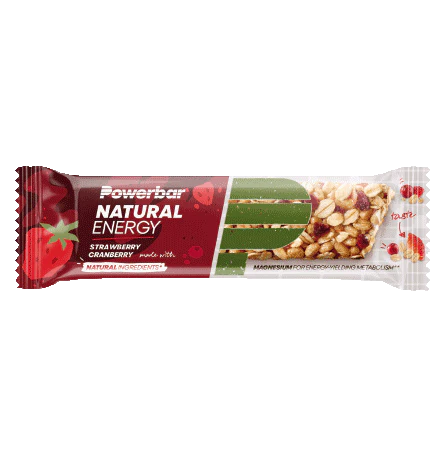Powerbar Natural Energy Cereal Riegel, Strawberry & Cranberry