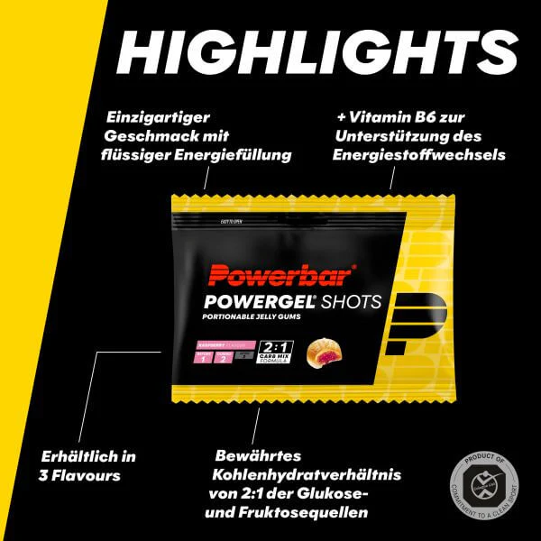 Powerbar Powergel Shots, Himbeere, 60 g - Image 2