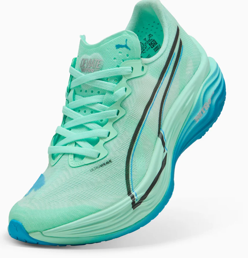 Puma Deviate Nitro Elite 3, Laufschuh, Damen, Mint Melt/ Speed Blue - Image 3