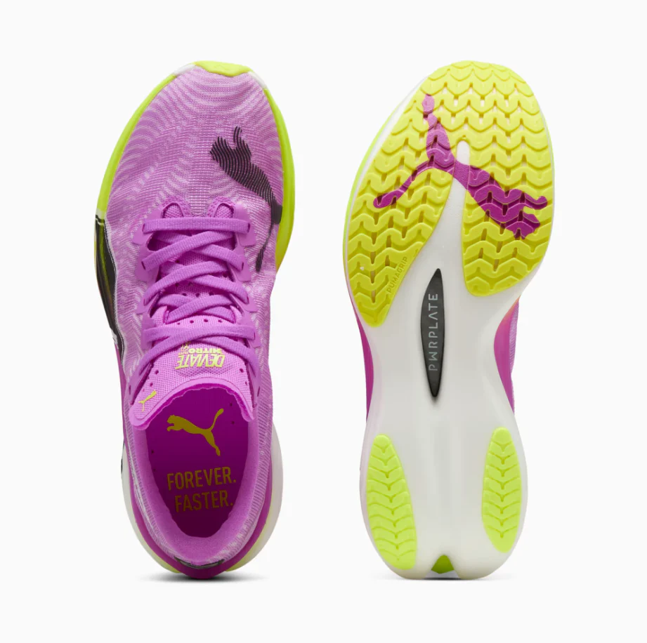 Puma Deviate Nitro Elite 3, Laufschuh, Damen, Pure Magenta/Yellow Alert - Image 5