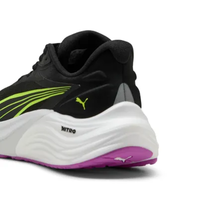 Puma Electrify Nitro 4, Laufschuhe, Damen, Puma Black/Yellow Alert - Image 4
