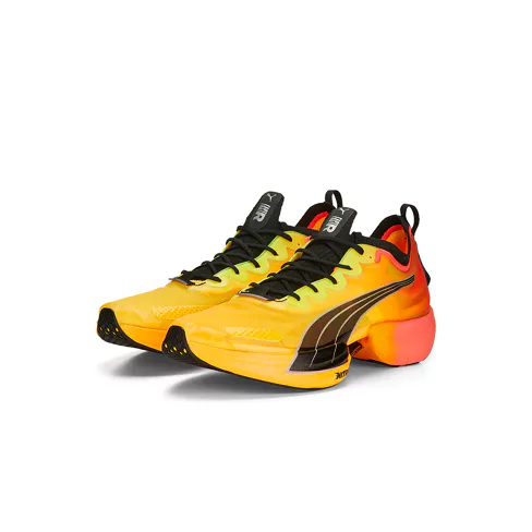 Puma Fast-R Nitro Elite Fireglow, Laufschuhe, Damen, Sun Stream/Sunset Glow/PUMA Black - Image 3