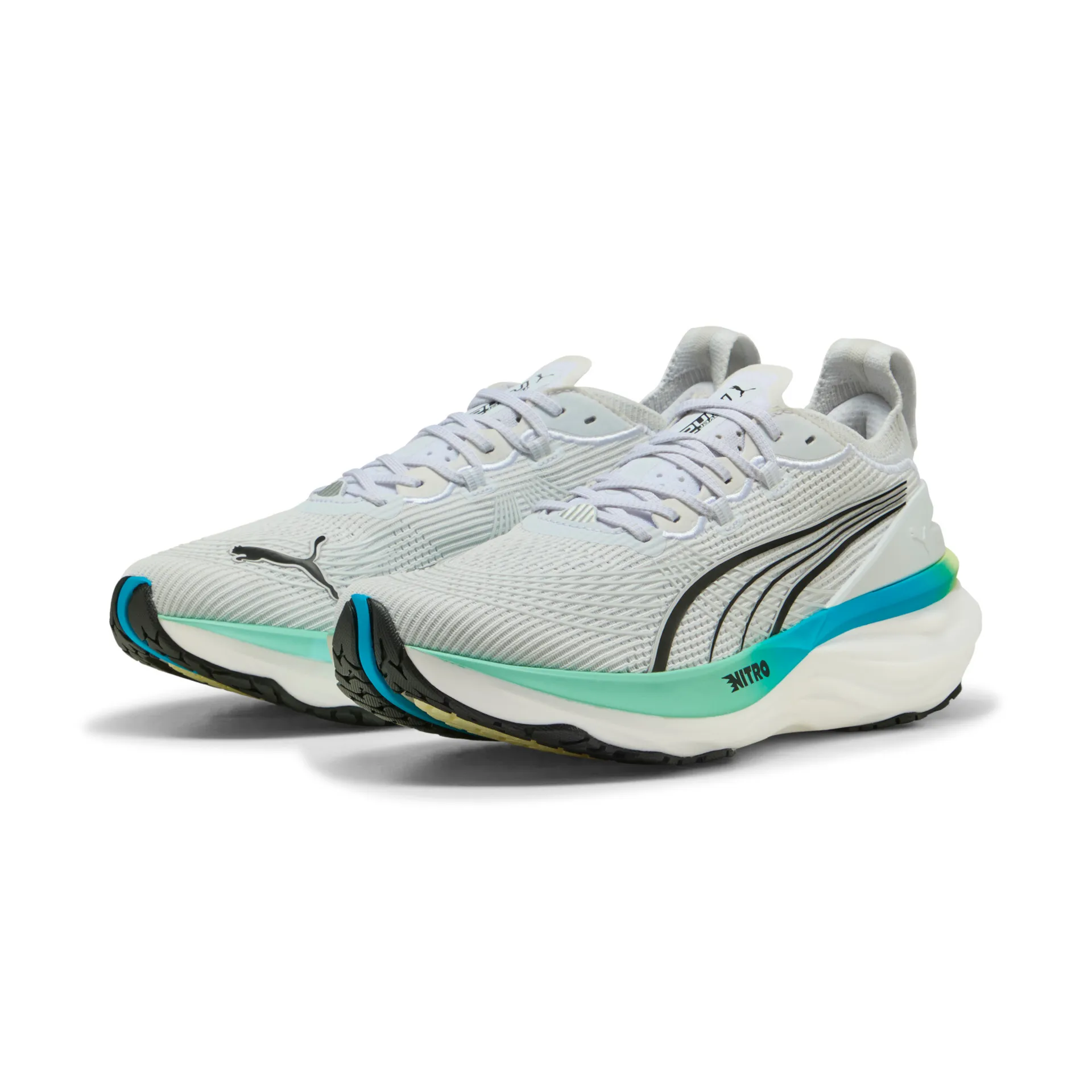 Puma ForeverRun NITRO 2, Laufschuhe, Herren, PUMA White/Speed Blue - Image 6