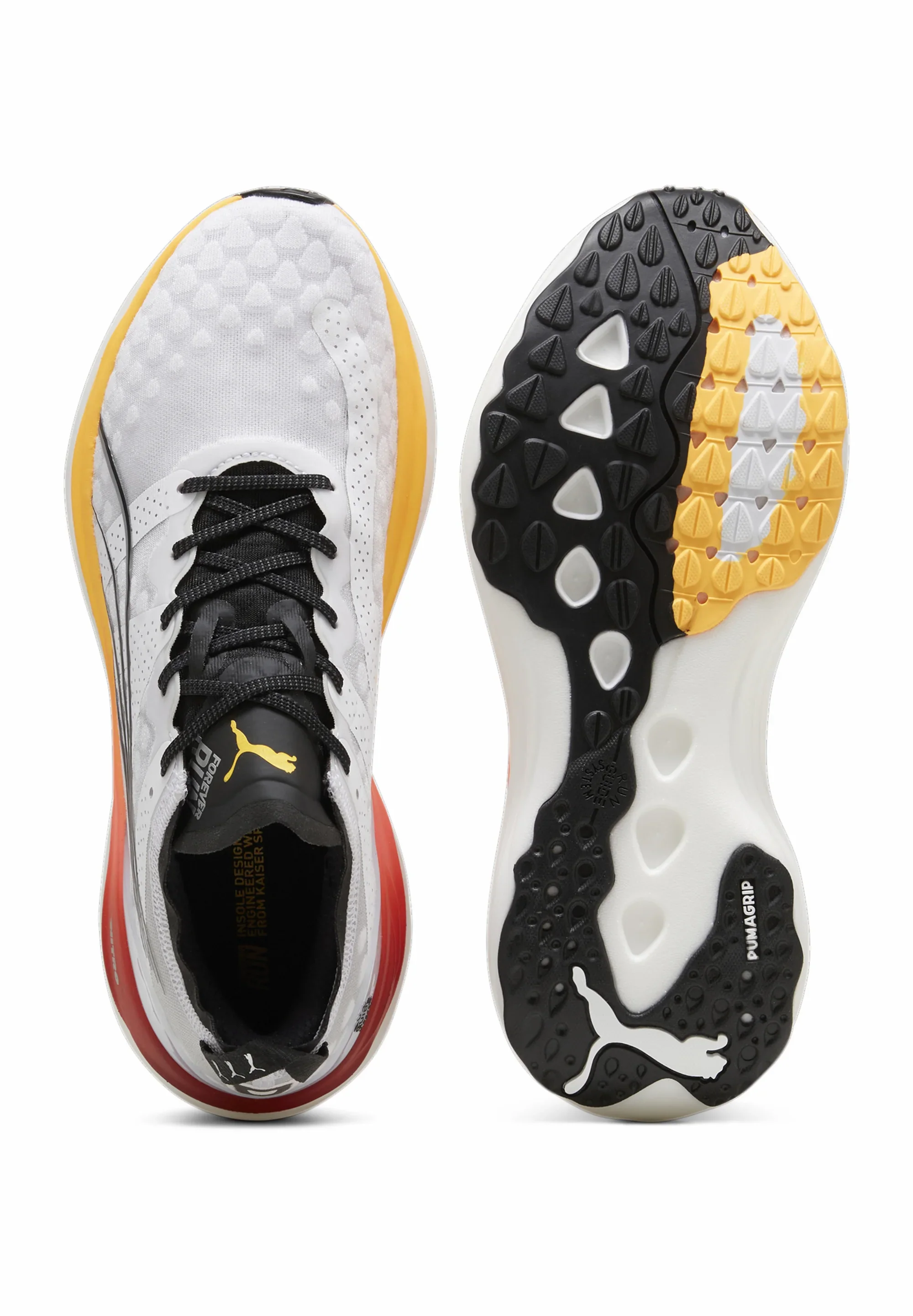 Puma ForeverRun NITRO, Laufschuhe, Herren, PUMA White-Sun Stream-Sunset Glow - Image 5