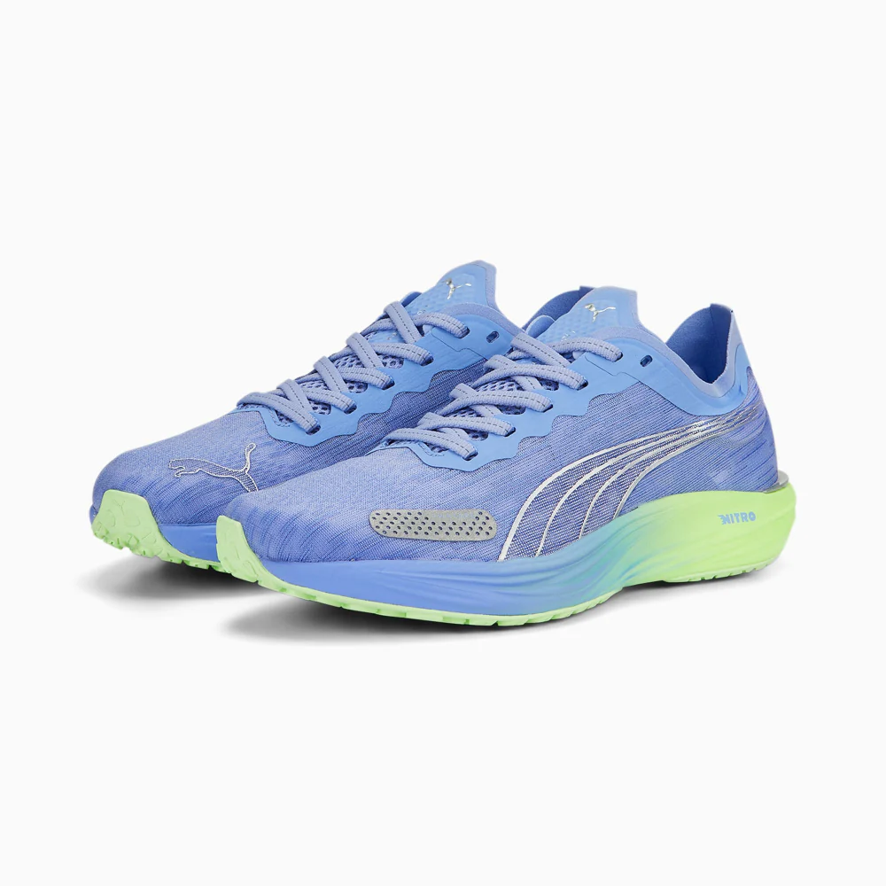 Puma Liberate Nitro 2, Damen, Elektro Purple - Silver - Lime - Image 3