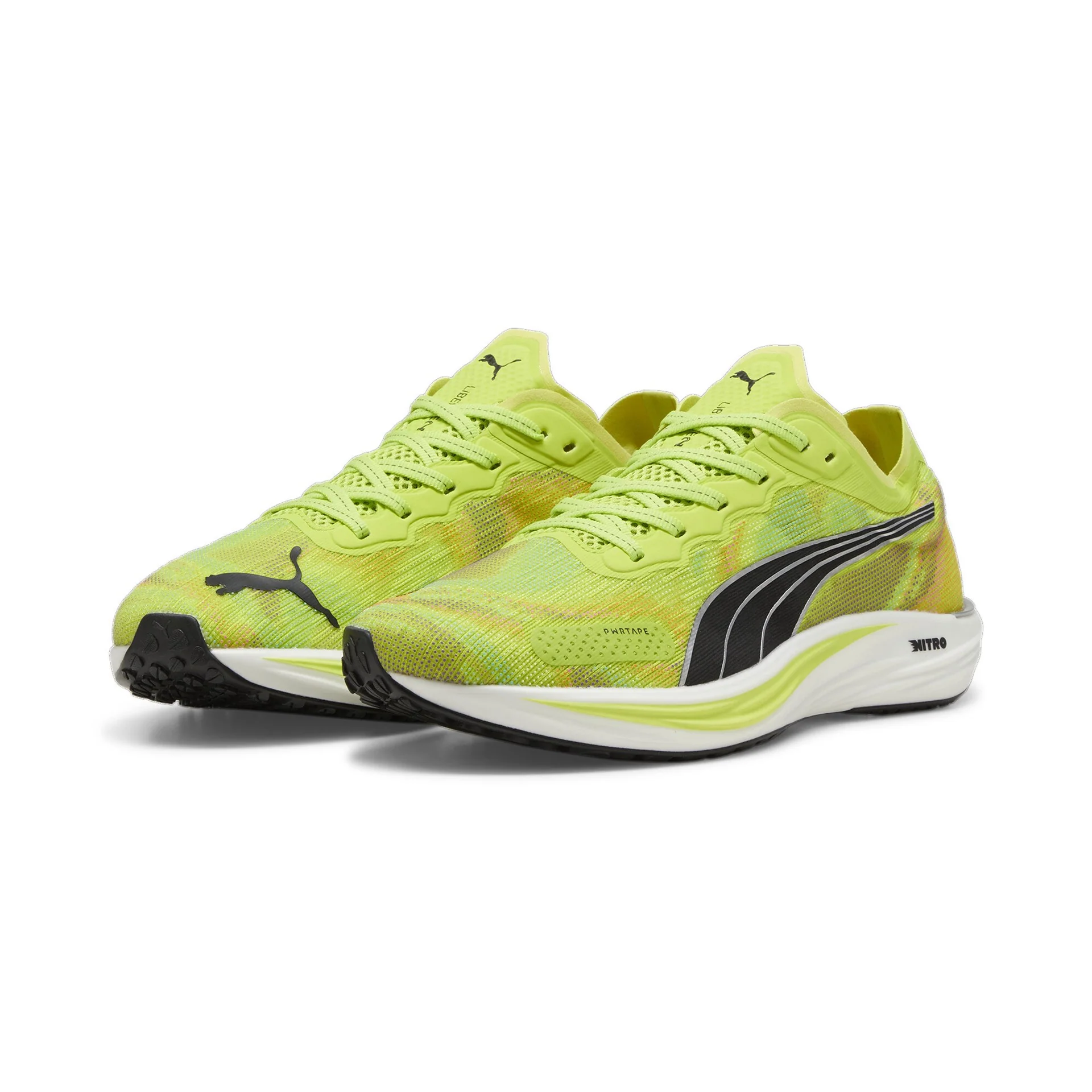 Puma Liberate Nitro 2, Herren, Psychedelic Rush/ Lime Pow-PUMA Black - Image 4