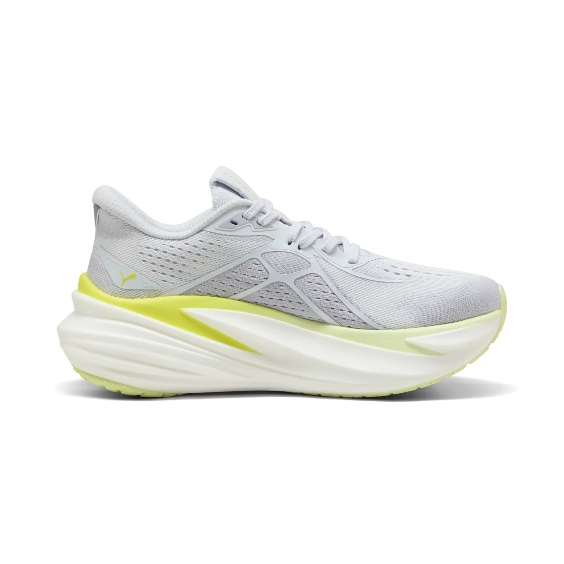 Puma MagMax Nitro 2, Laufschuh, Damen, Silver Mist/Apple Spritz