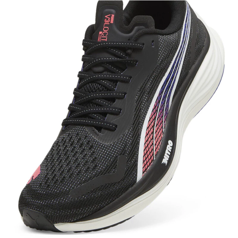 Puma Velocity NITRO™ 3 Herren, Puma Black/Sunset Glow/Lapis Lazuli - Image 5