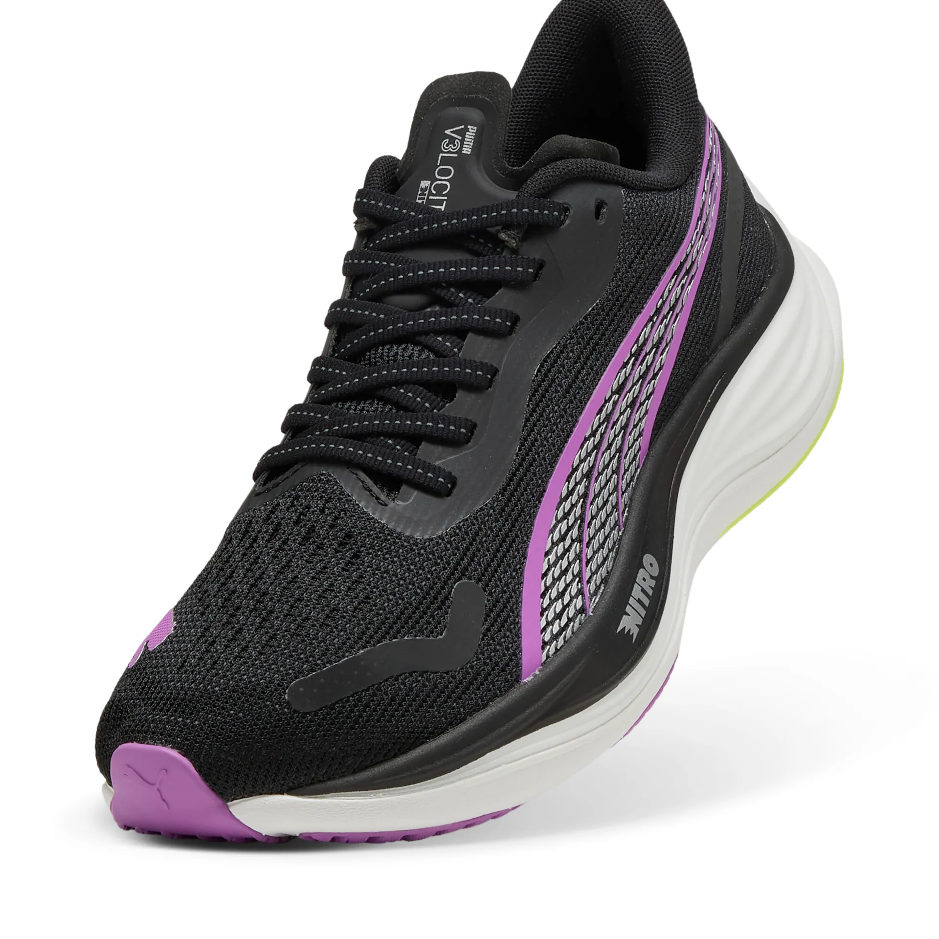 Puma Velocity NITRO™ 3, Laufschuh, Damen, Puma Black/Pure Magenta - Image 3