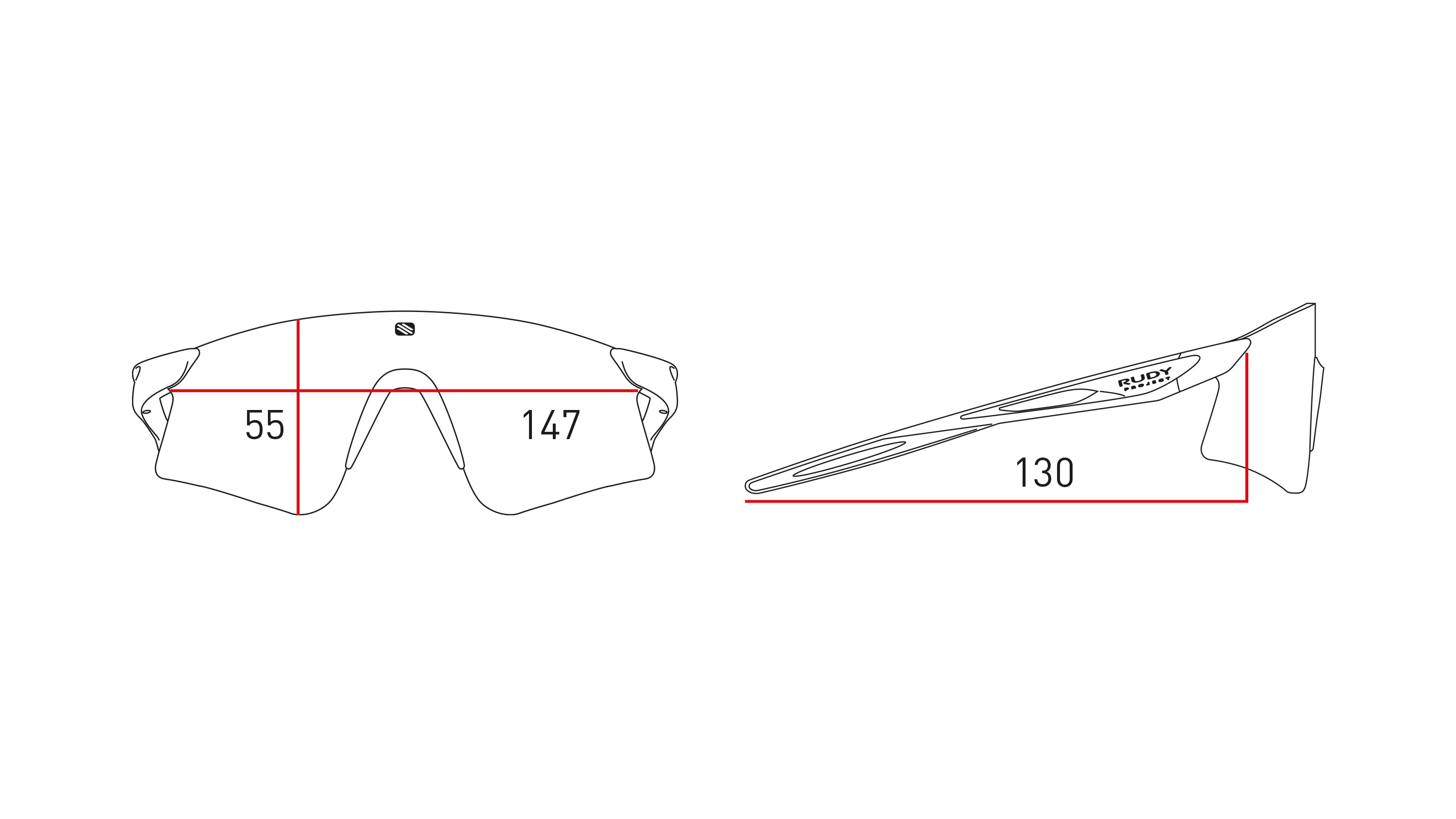 RUDY Project Astral, Multilaser Blue/White Matte, Radbrille, Sportbrille - Image 7