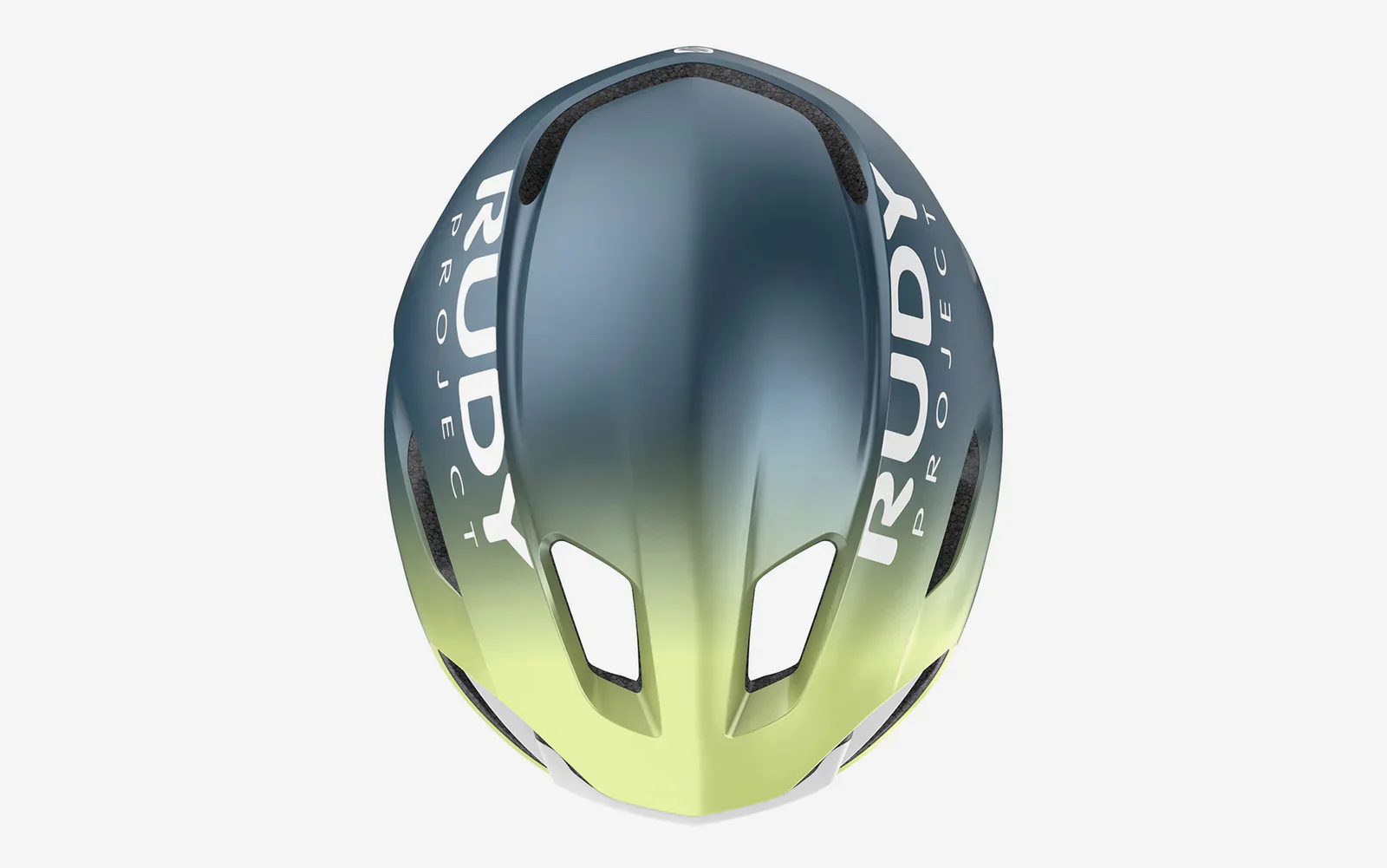 RUDY Project Nytron, Radhelm, Blue Avio/Apple Green Metal Matte - Image 5