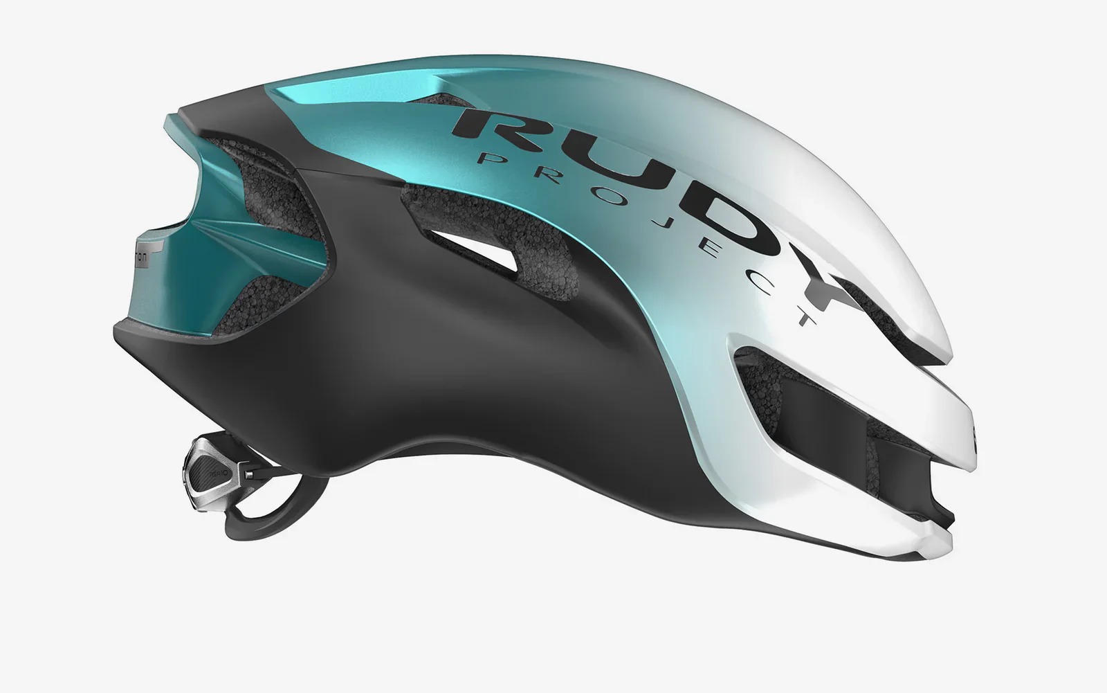 RUDY Project Nytron, Radhelm, Pearl/Emerald/Black Metal Matte - Image 2