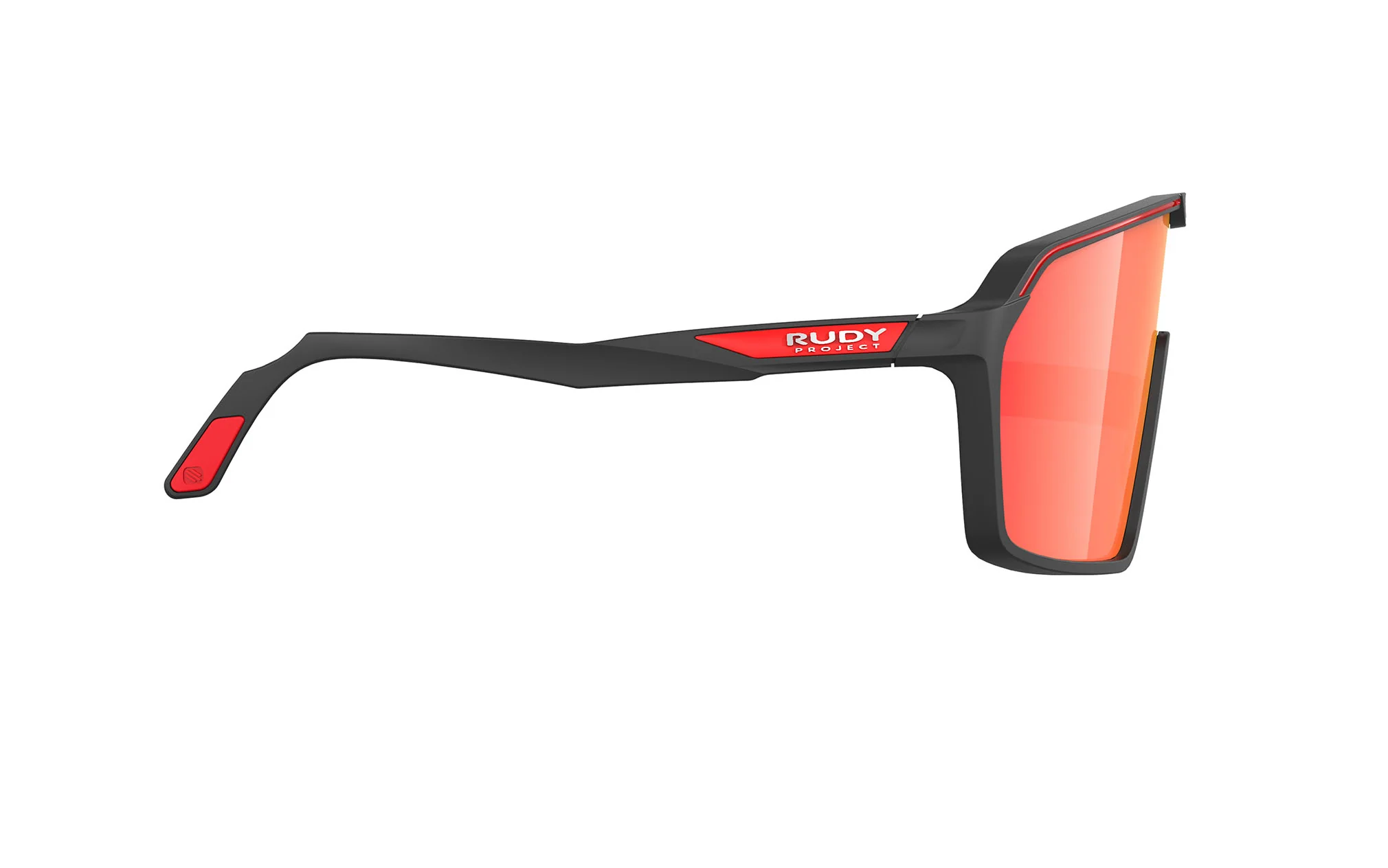 RUDY Project Sun.Spinshield Black Matte - Multilaser Red, Radbrille, Sportbrille, schwarz/rot - Image 4