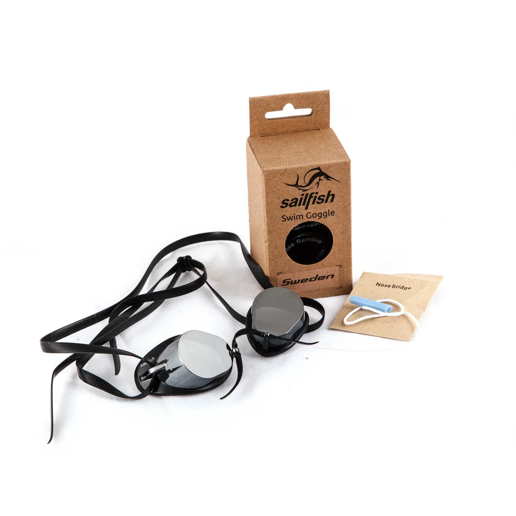 Sailfish Goggle Sweden Silver Mirror, Schwimmbrille - Image 2